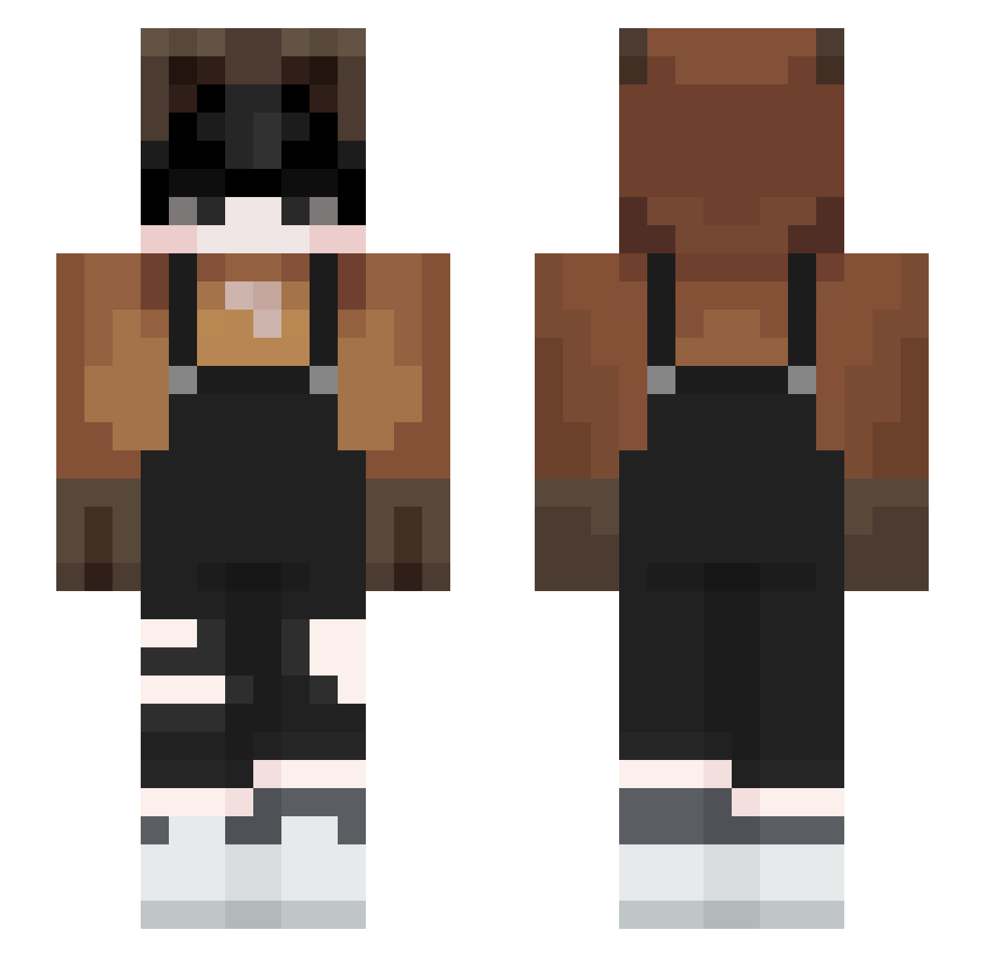 VSilonV Minecraft skin, front and back view