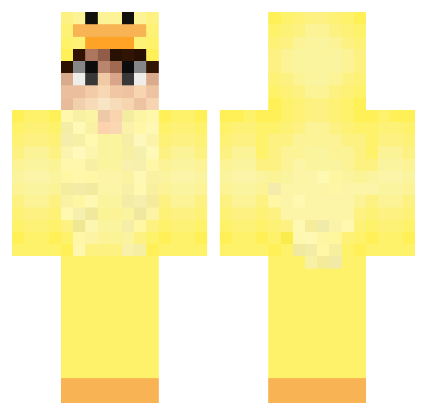 BerkayOzseen Minecraft skin, front and back view