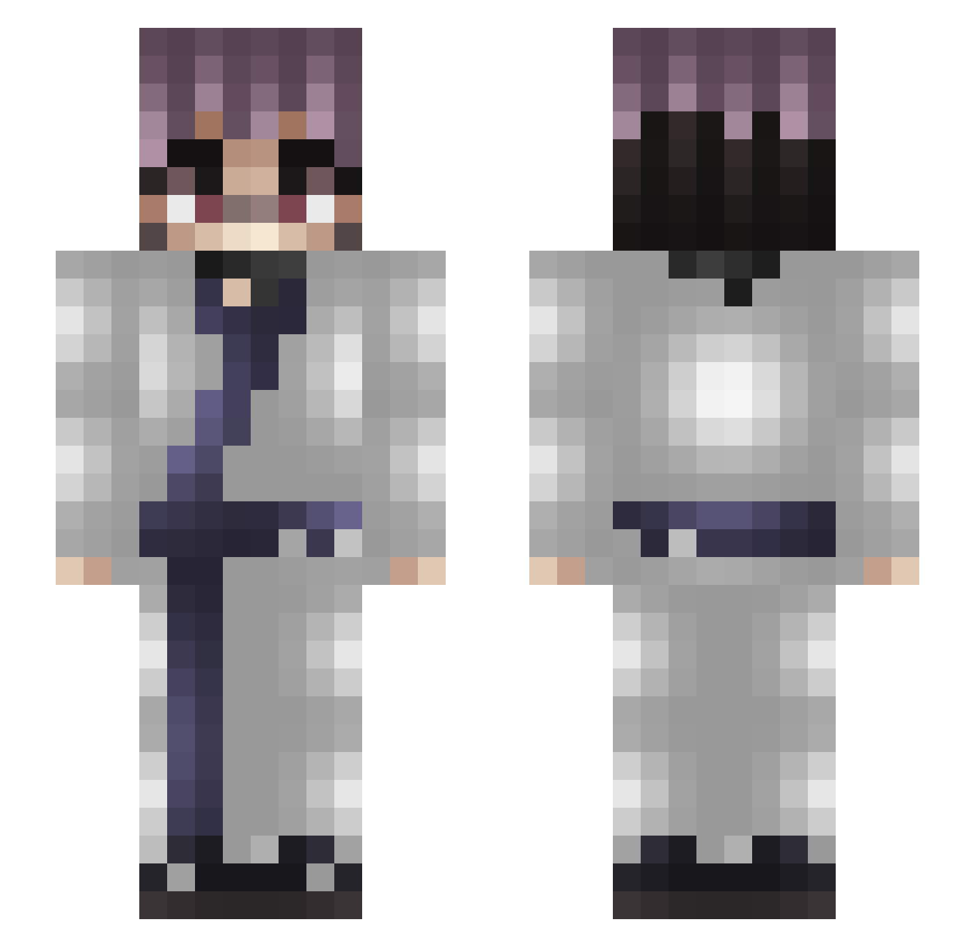 sukuna2804 Minecraft skin, front and back view