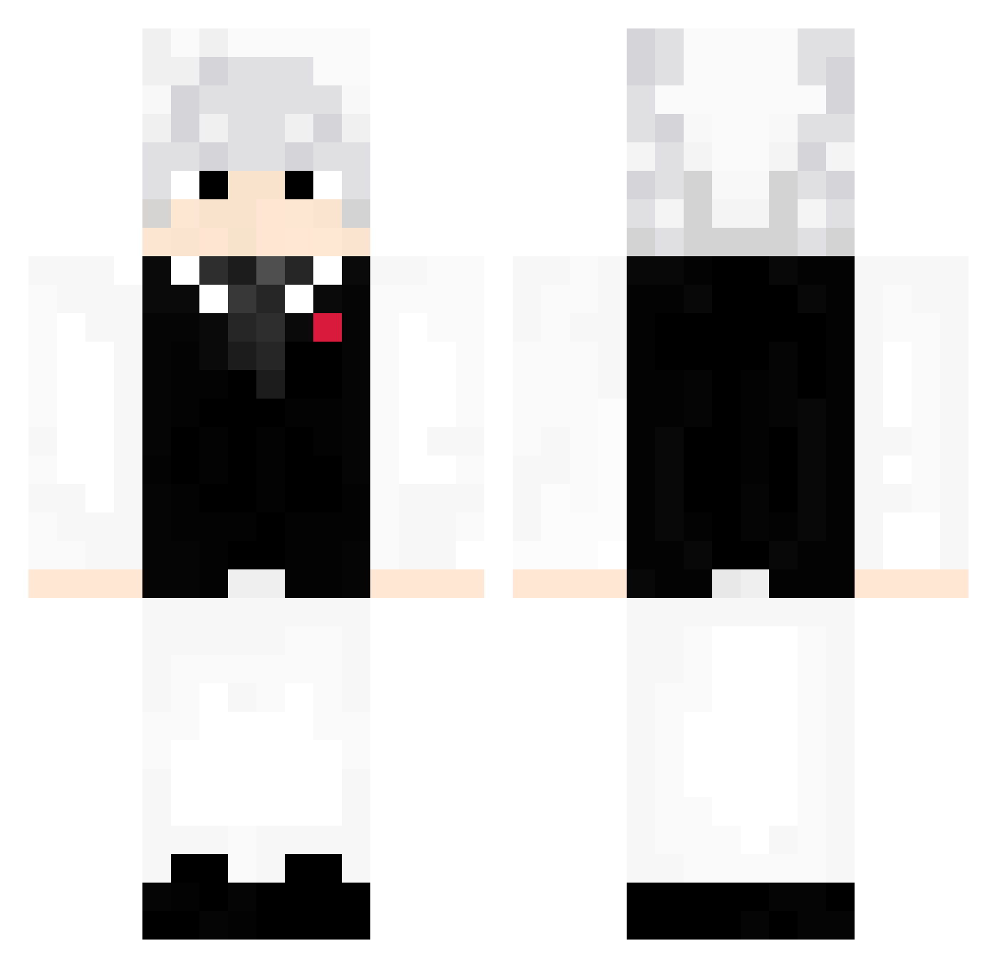 kkr0ngiee Minecraft skin, front and back view