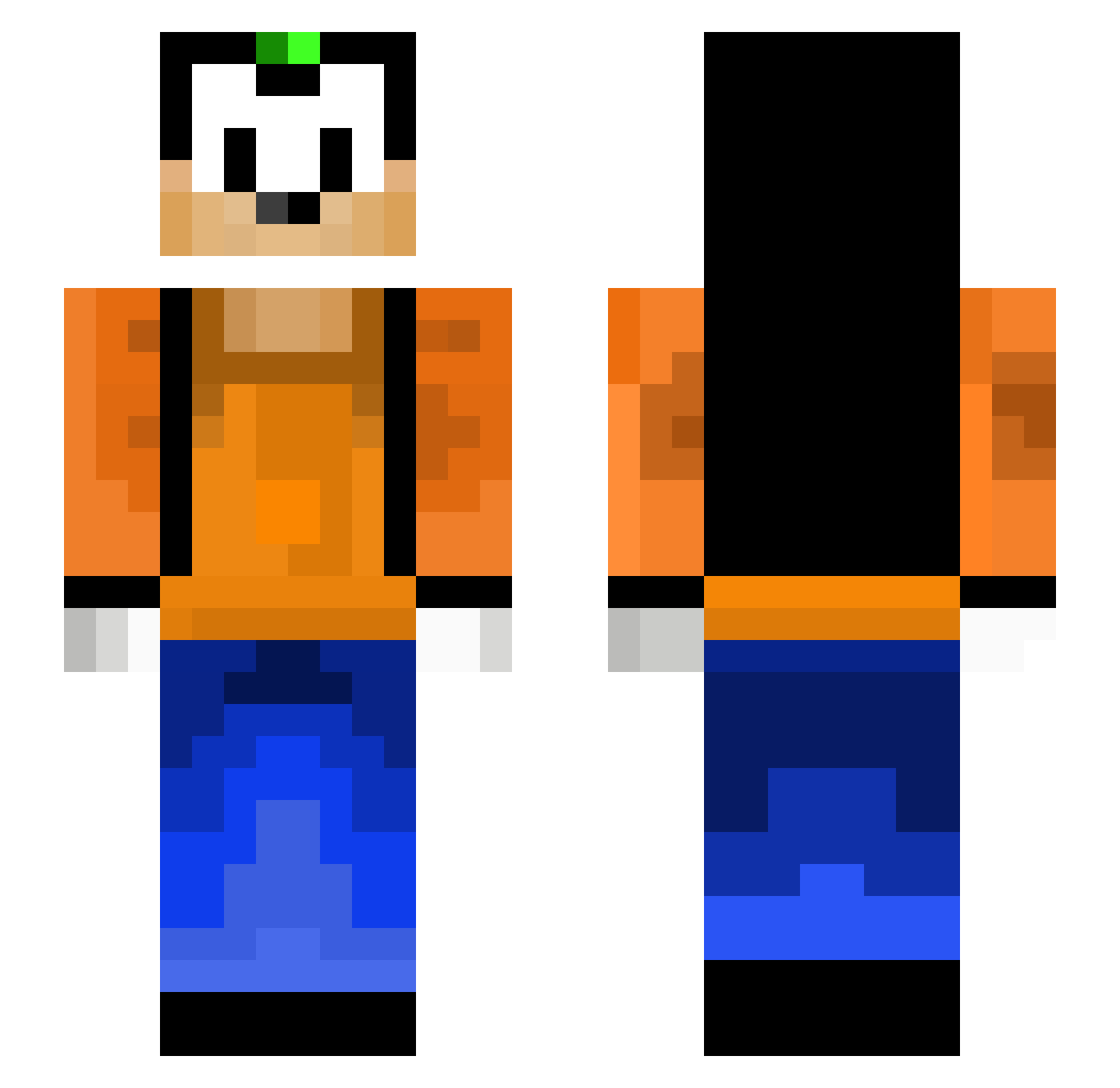 MrBiscu1t Minecraft skin, front and back view