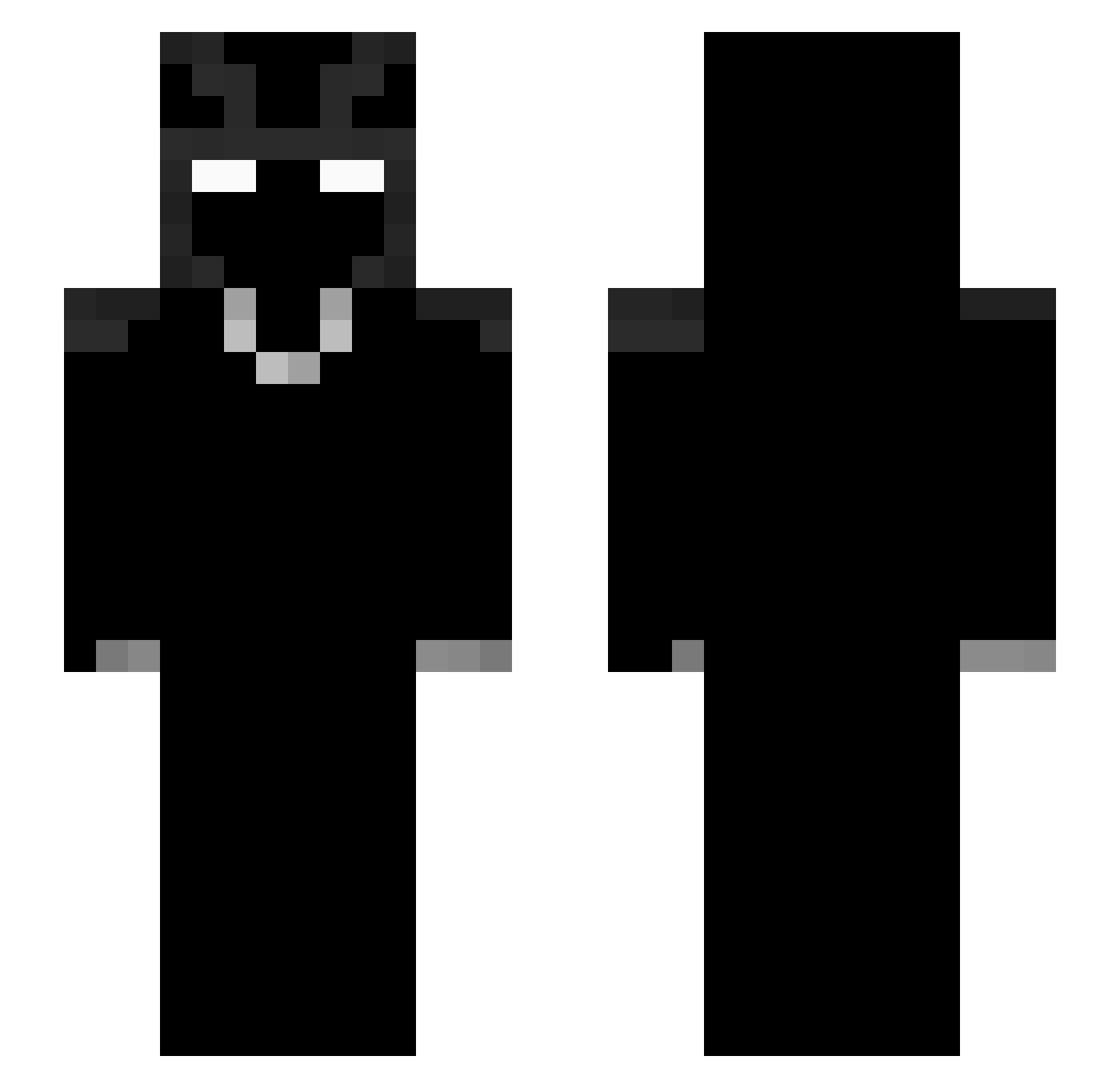 rybencjusz Minecraft skin, front and back view