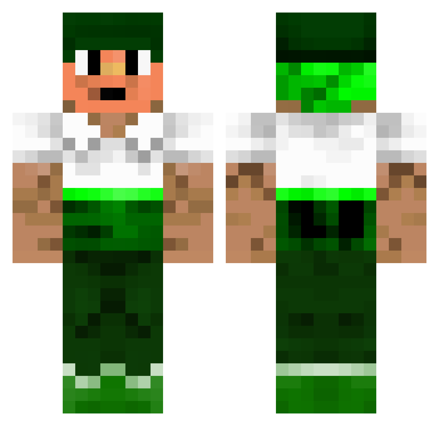 RisingFoXx - zoro Minecraft skin