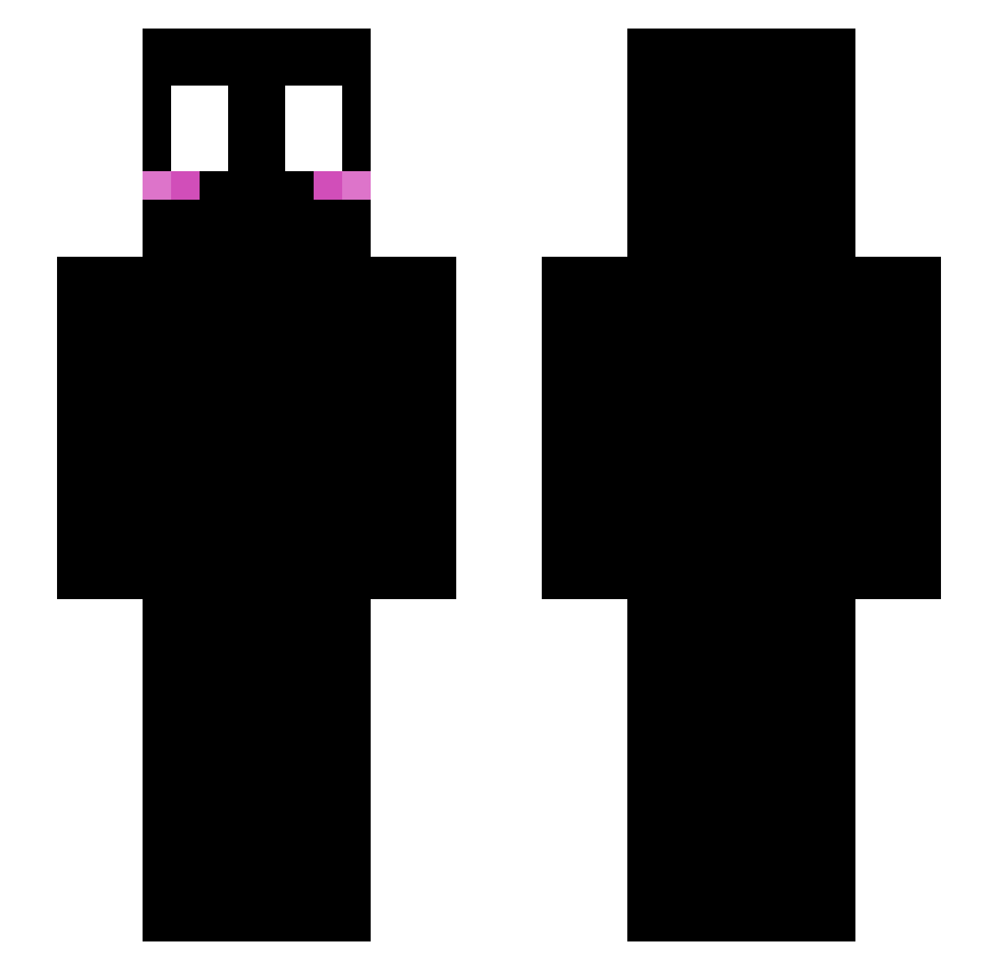 AVX_Group Minecraft skin, front and back view
