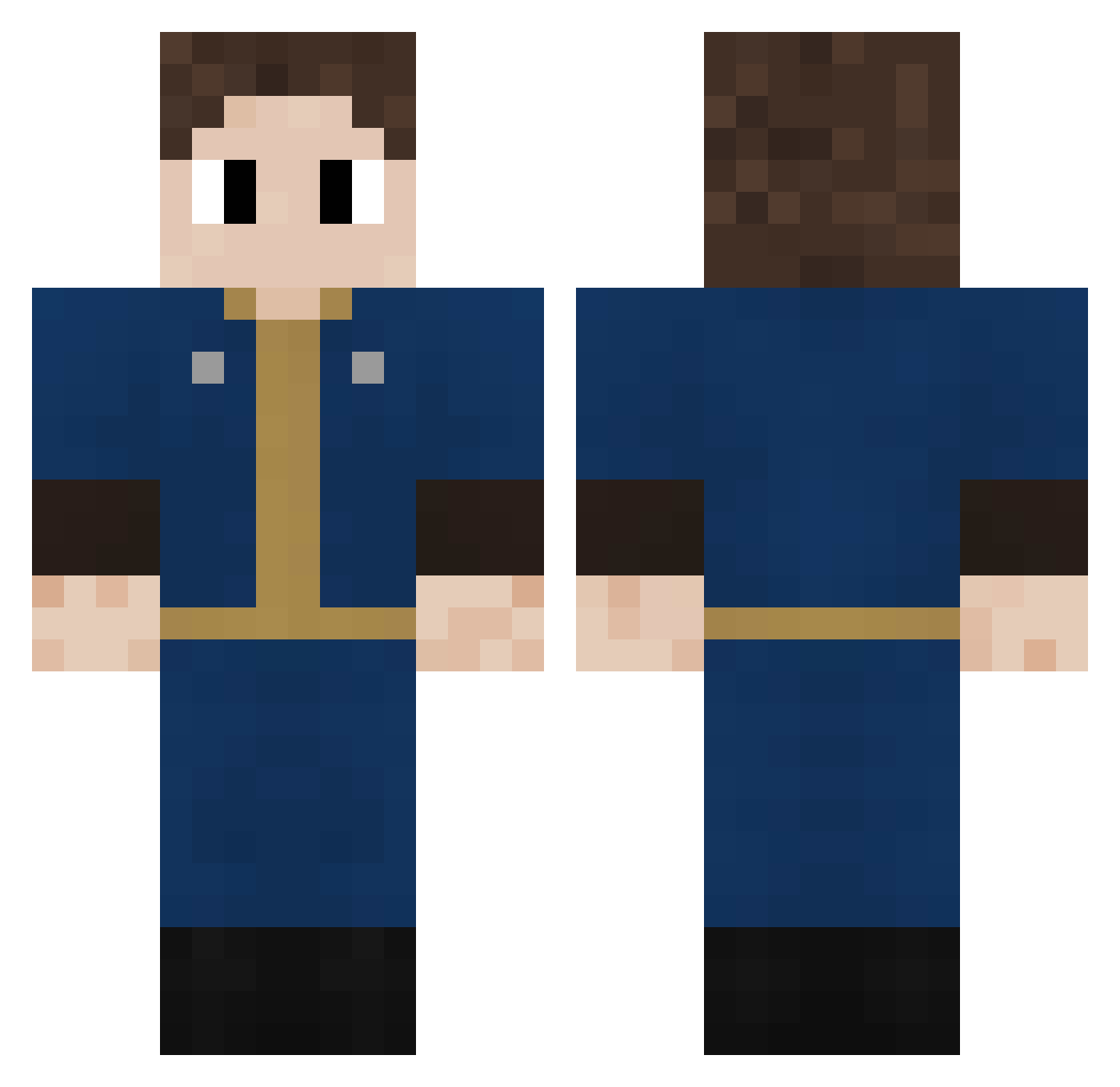 ThatGuyAnderson Minecraft skin, front and back view