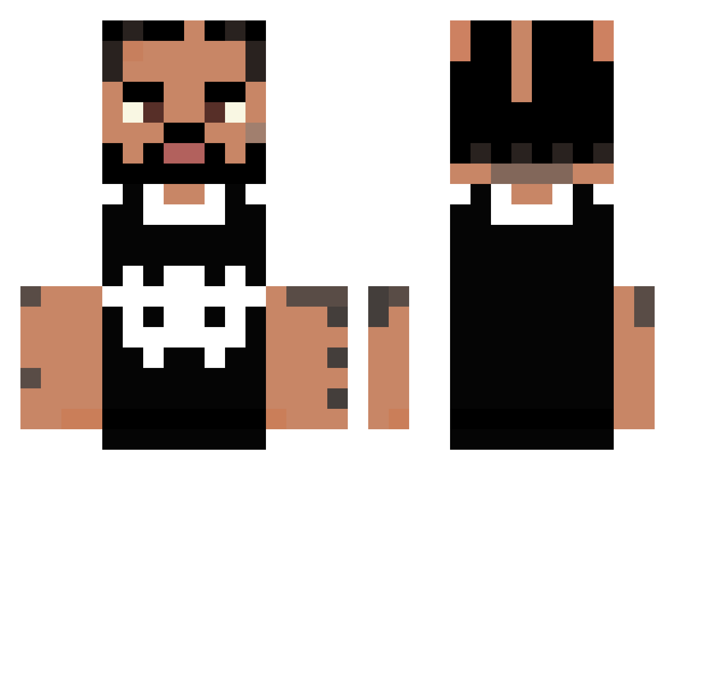 murilo3790 Minecraft skin, front and back view