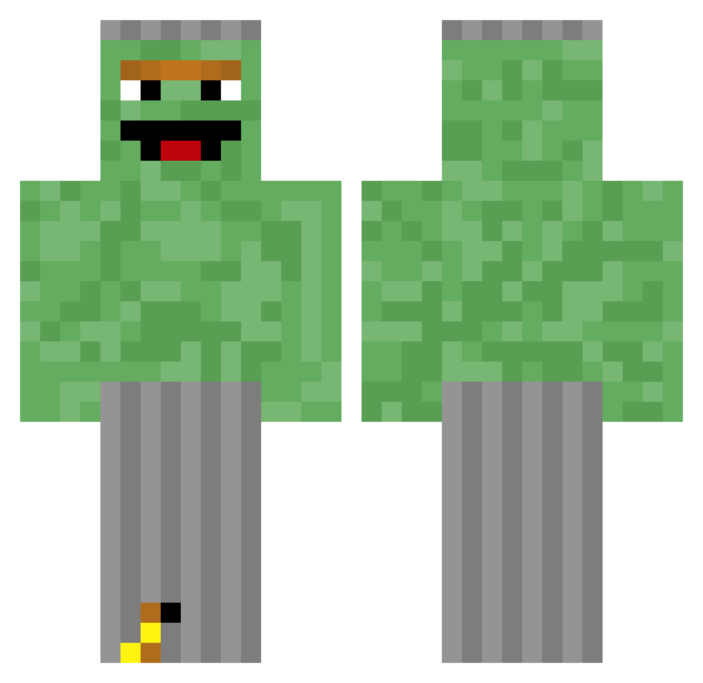 oskarthegrouch22 - trash can Minecraft skin