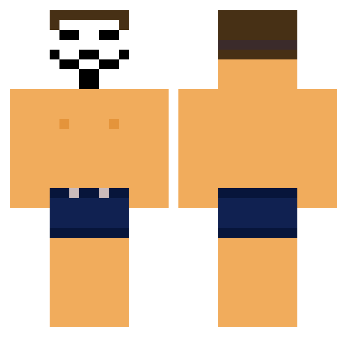 ImHere_ Minecraft skin, front and back view