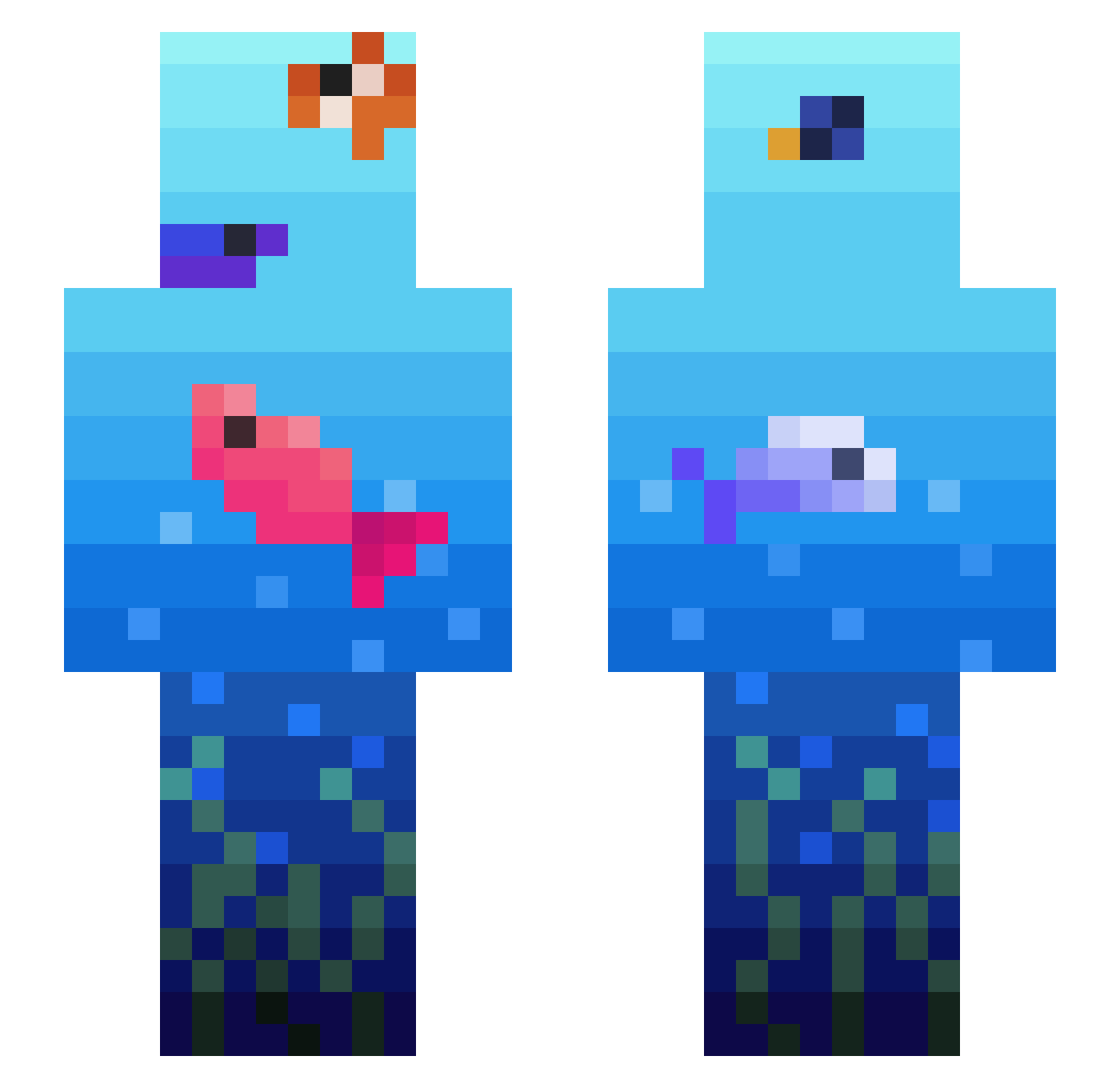waterquake - sea Minecraft skin