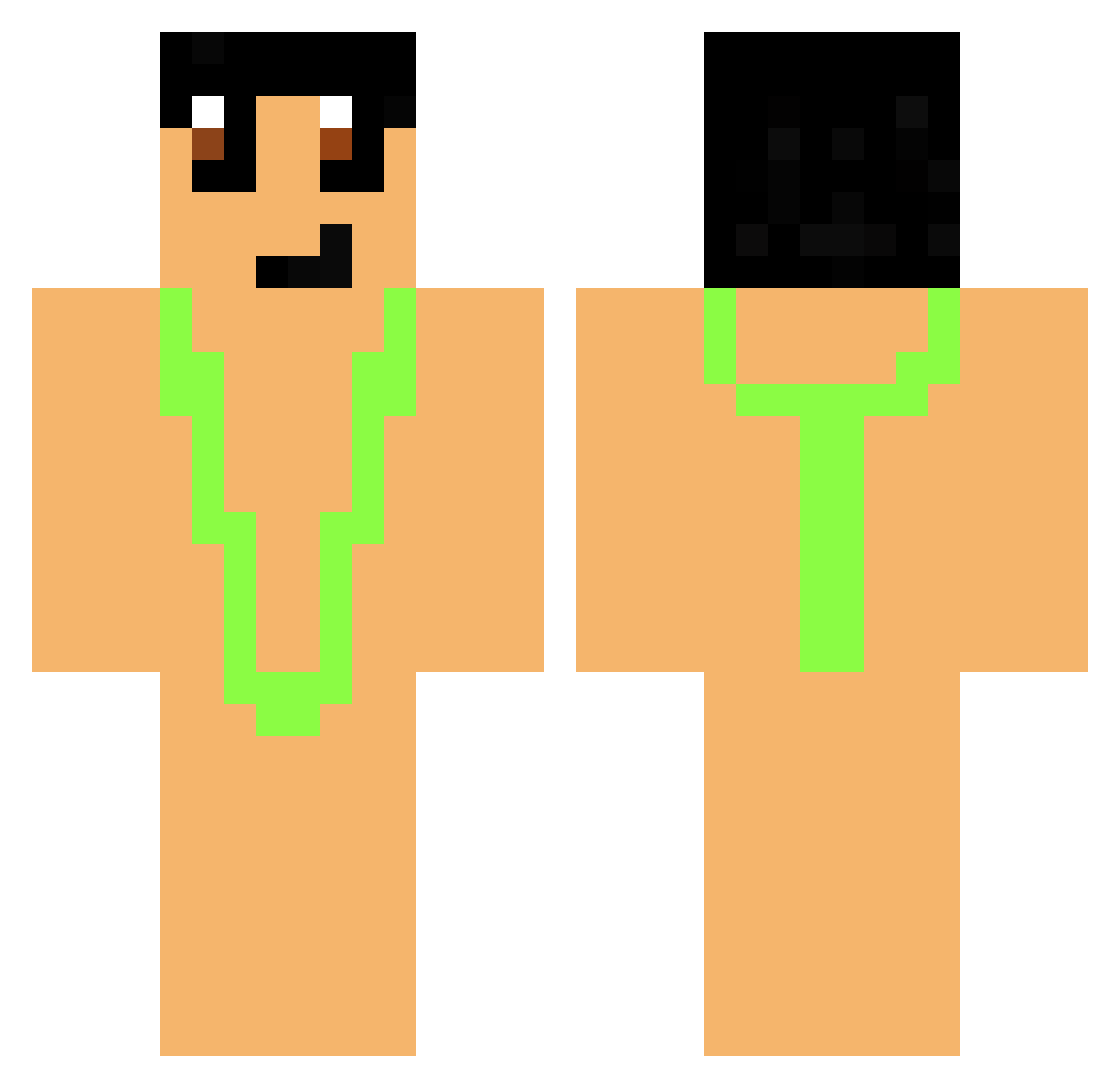 coen_psv Minecraft skin, front and back view
