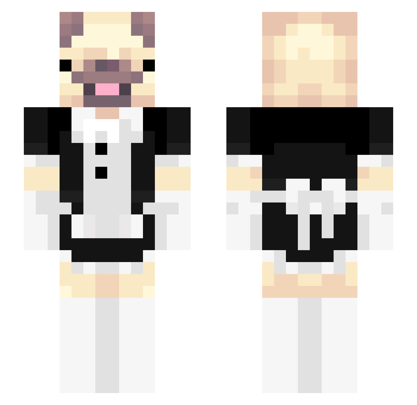 brenn_de_pan Minecraft skin, front and back view