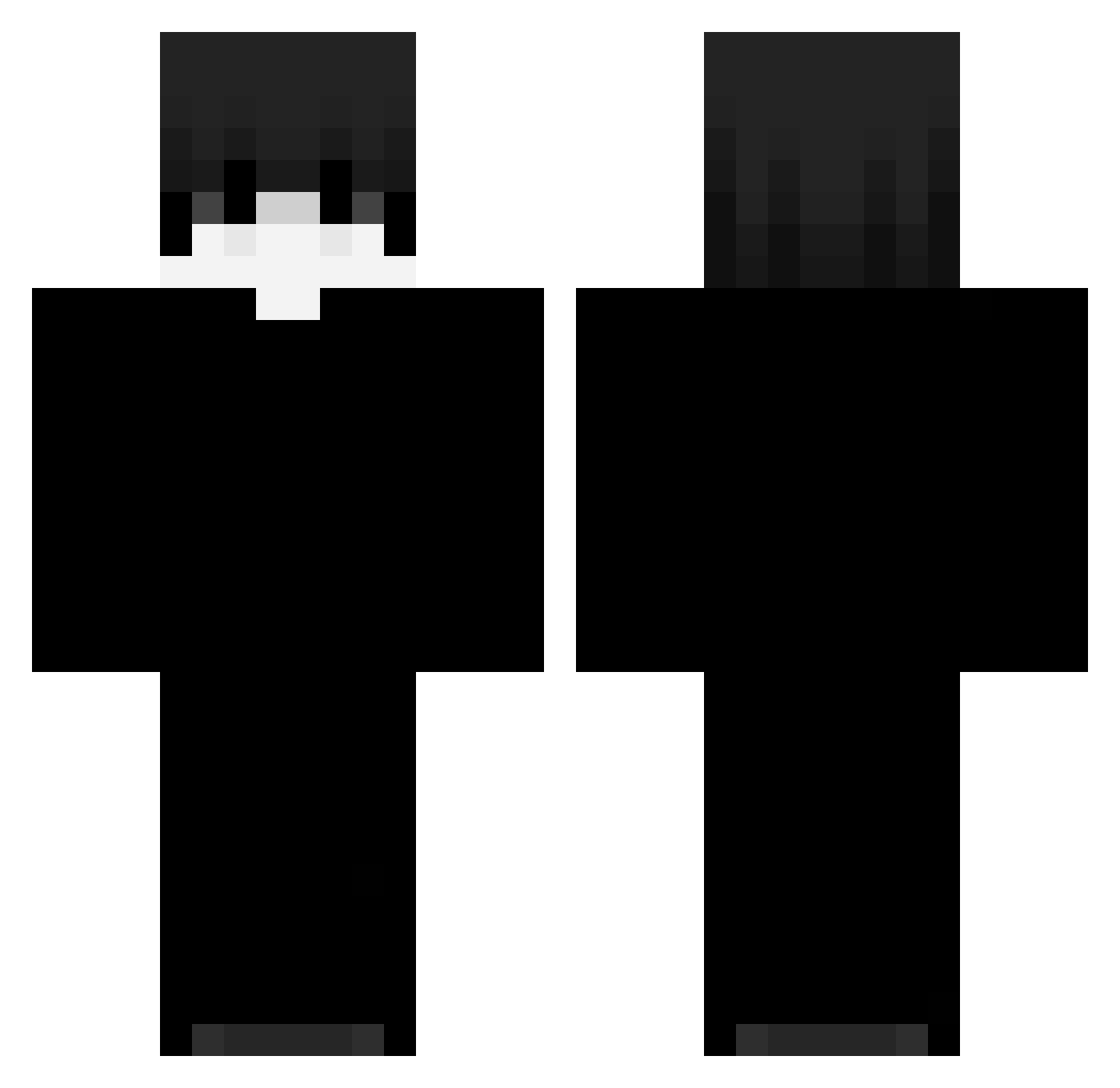 qq_Skipper_ Minecraft skin, front and back view