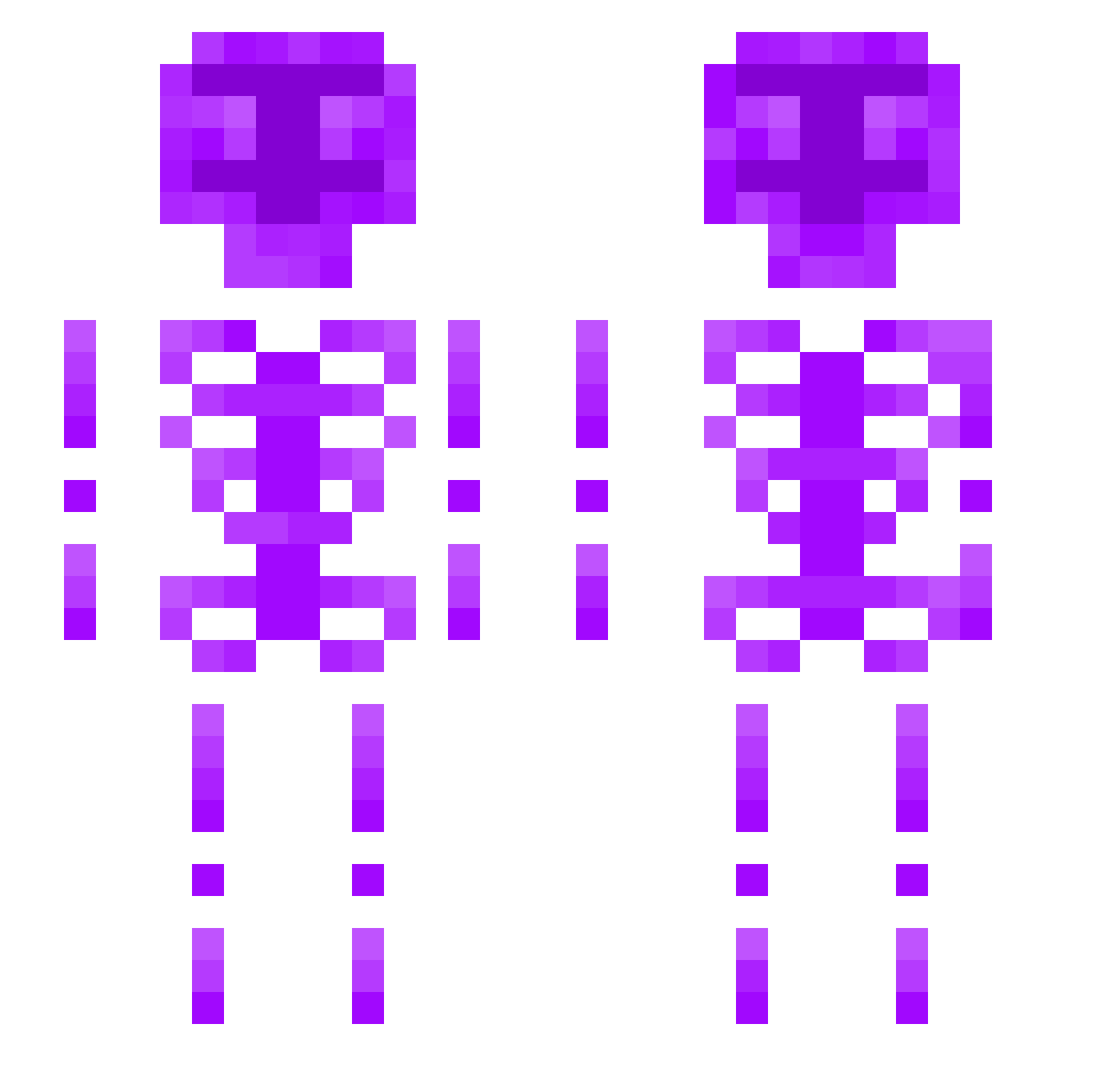 StrongboiJonte Minecraft skin, front and back view