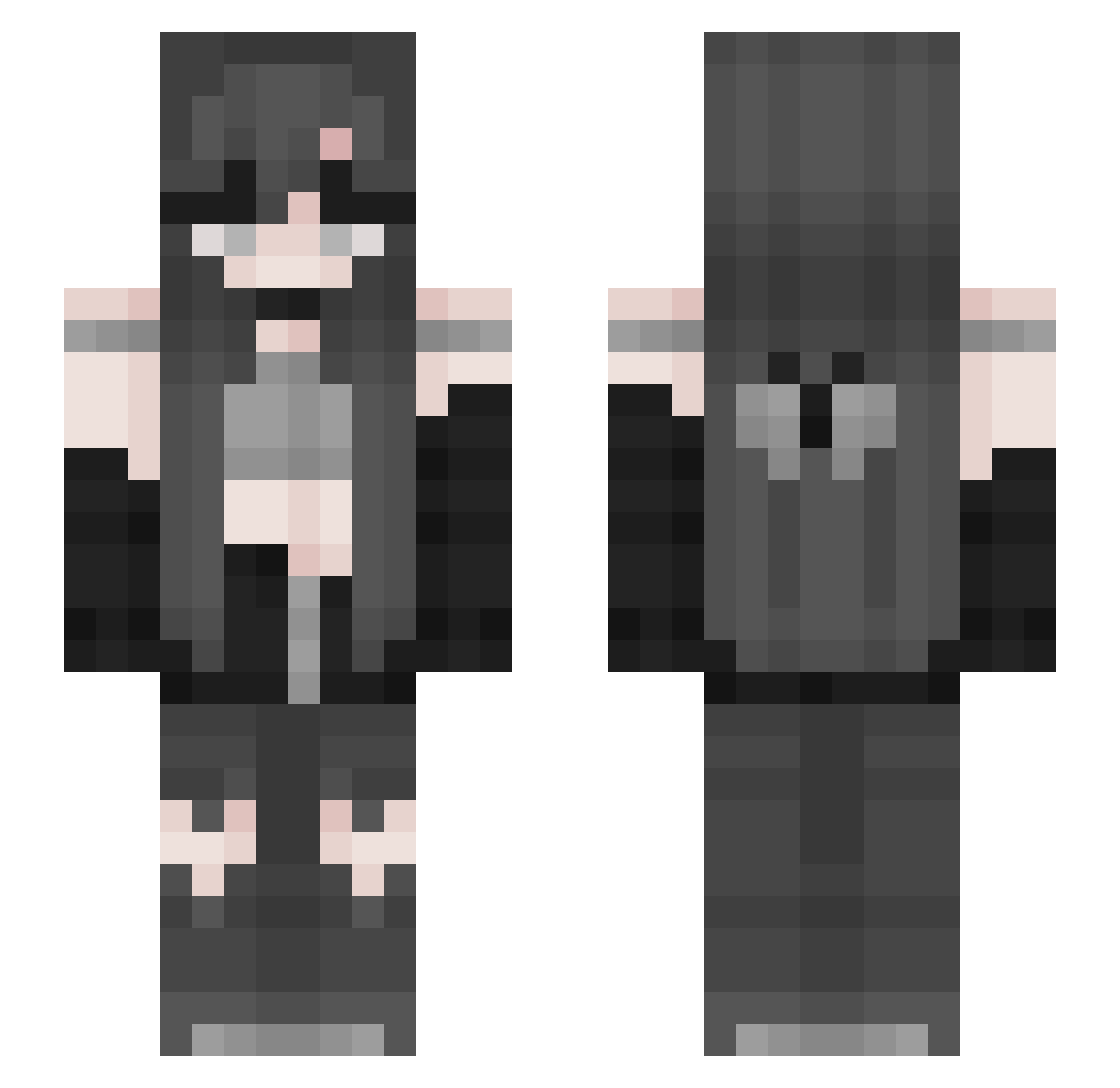 Mao_Mao1 Minecraft skin, front and back view