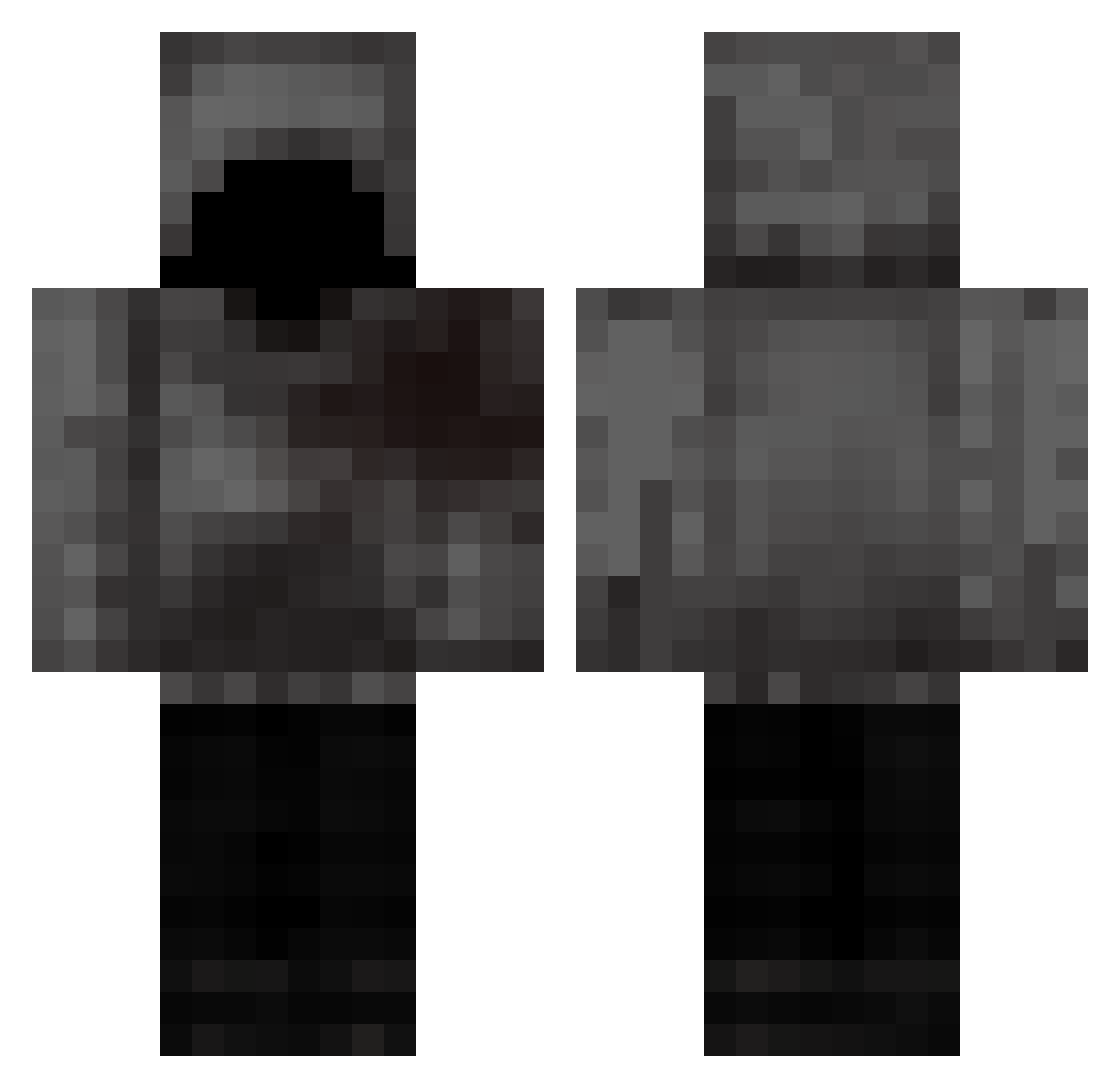 OwenR11111 Minecraft skin, front and back view