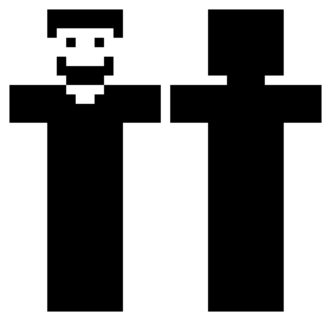 Krzesiwko22 Minecraft skin, front and back view