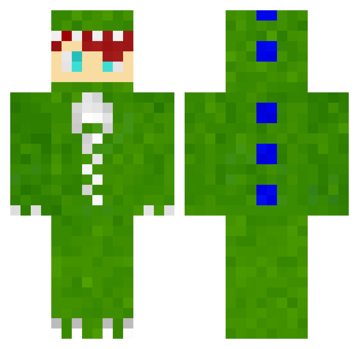 mr_sou Minecraft skin, front and back view