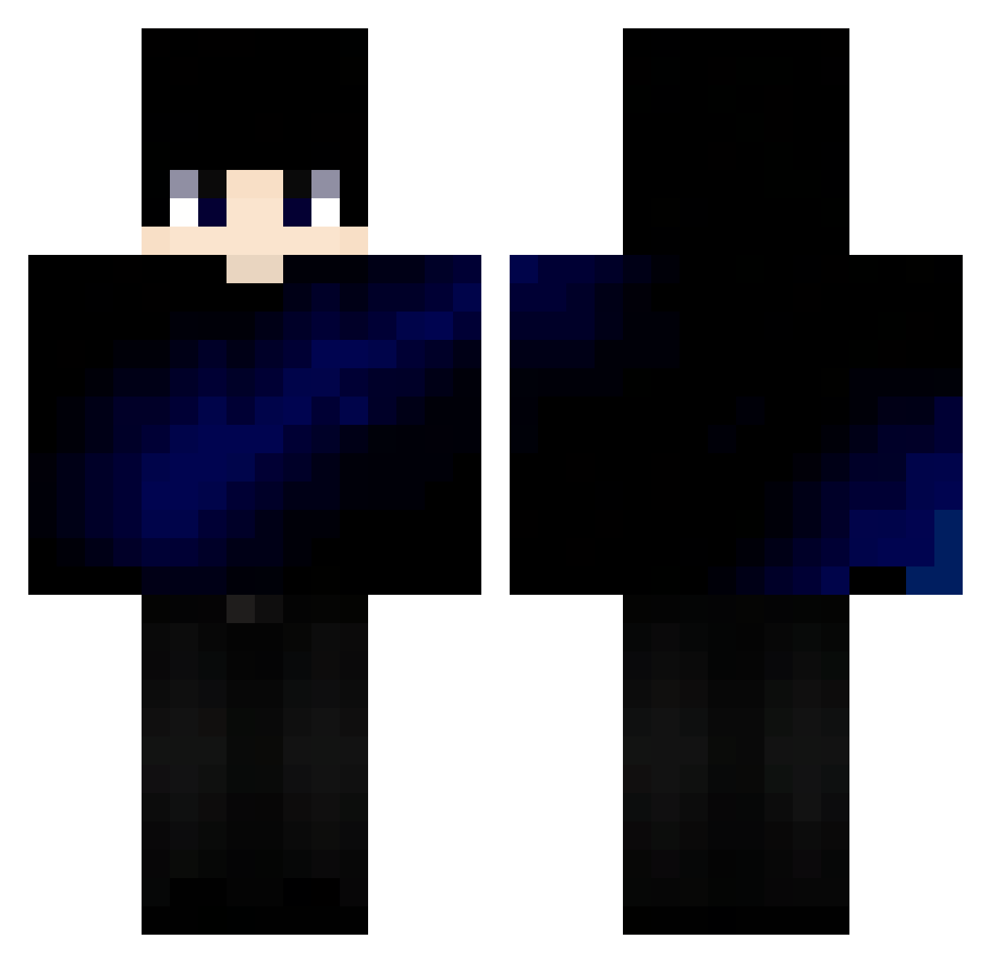 tx_davy Minecraft skin, front and back view