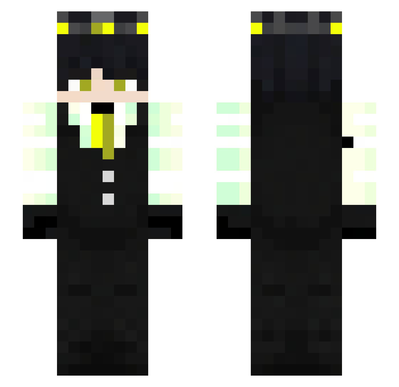 _UltraTango Minecraft skin, front and back view