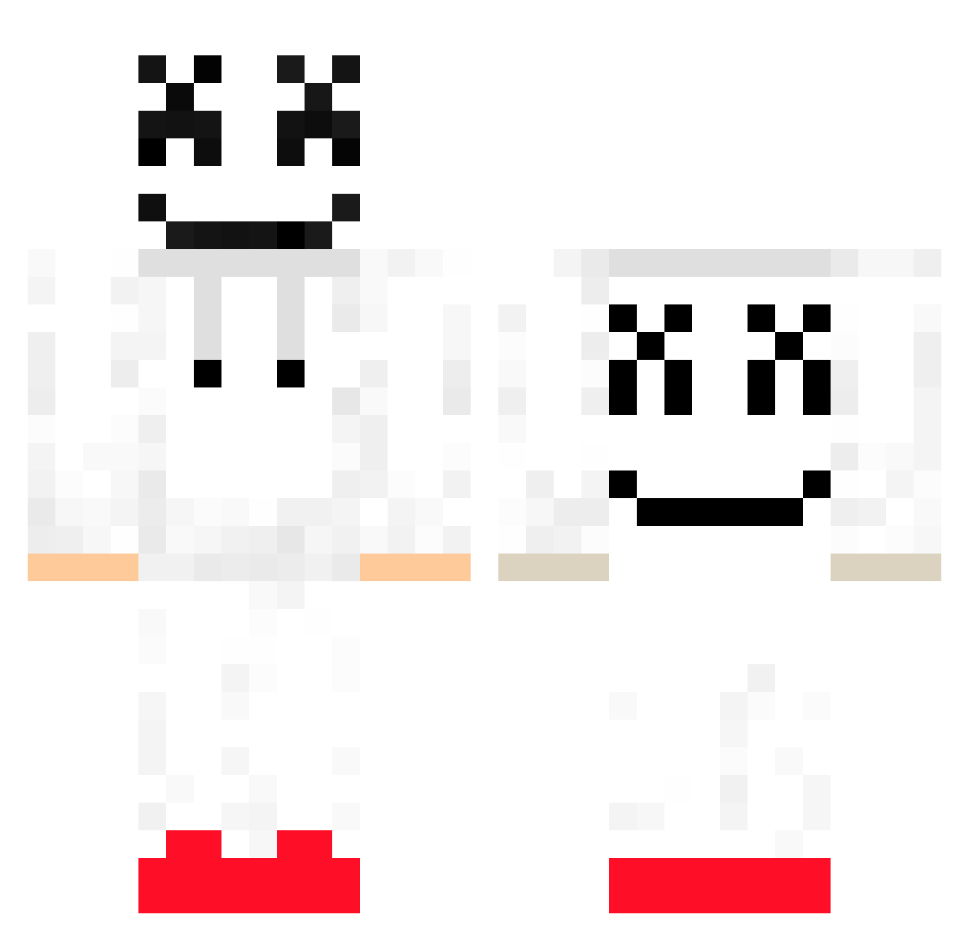 Rye_Noodle Minecraft skin, front and back view
