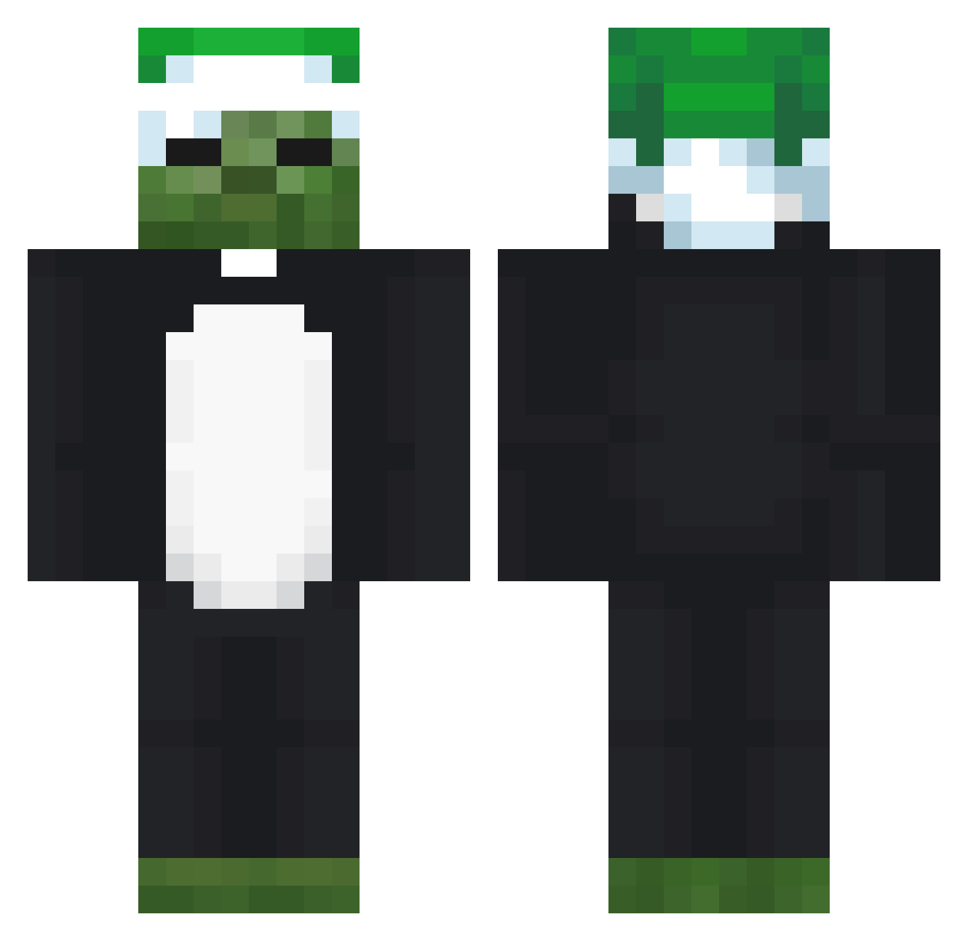 SuacuX - winter hat Minecraft skin