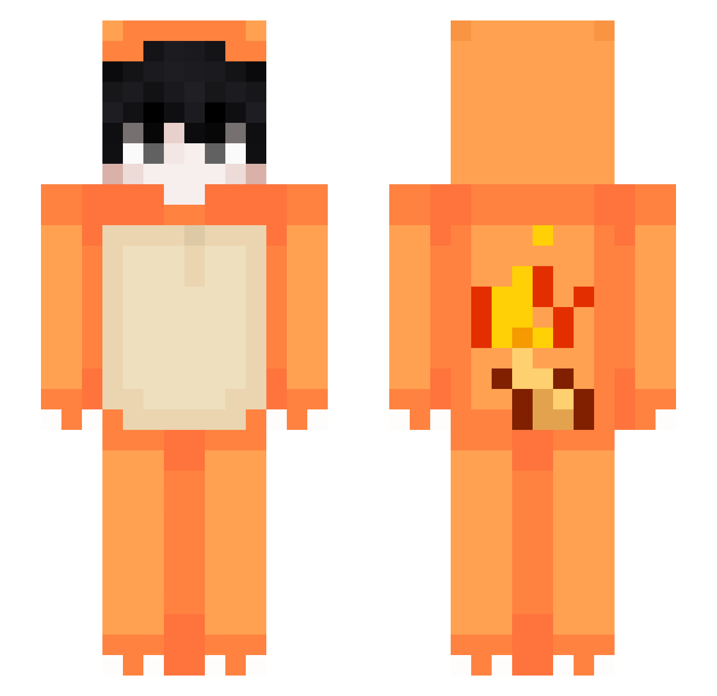 metaphrase - campfire Minecraft skin