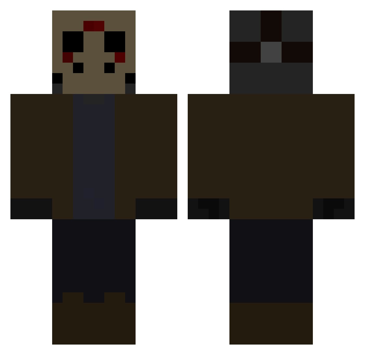 ZOV_ANTON_ZAXYR Minecraft skin, front and back view