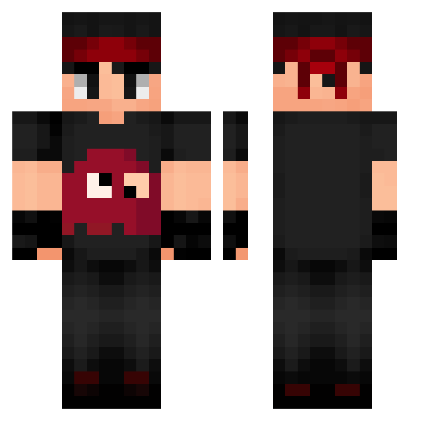 im_barll Minecraft skin, front and back view