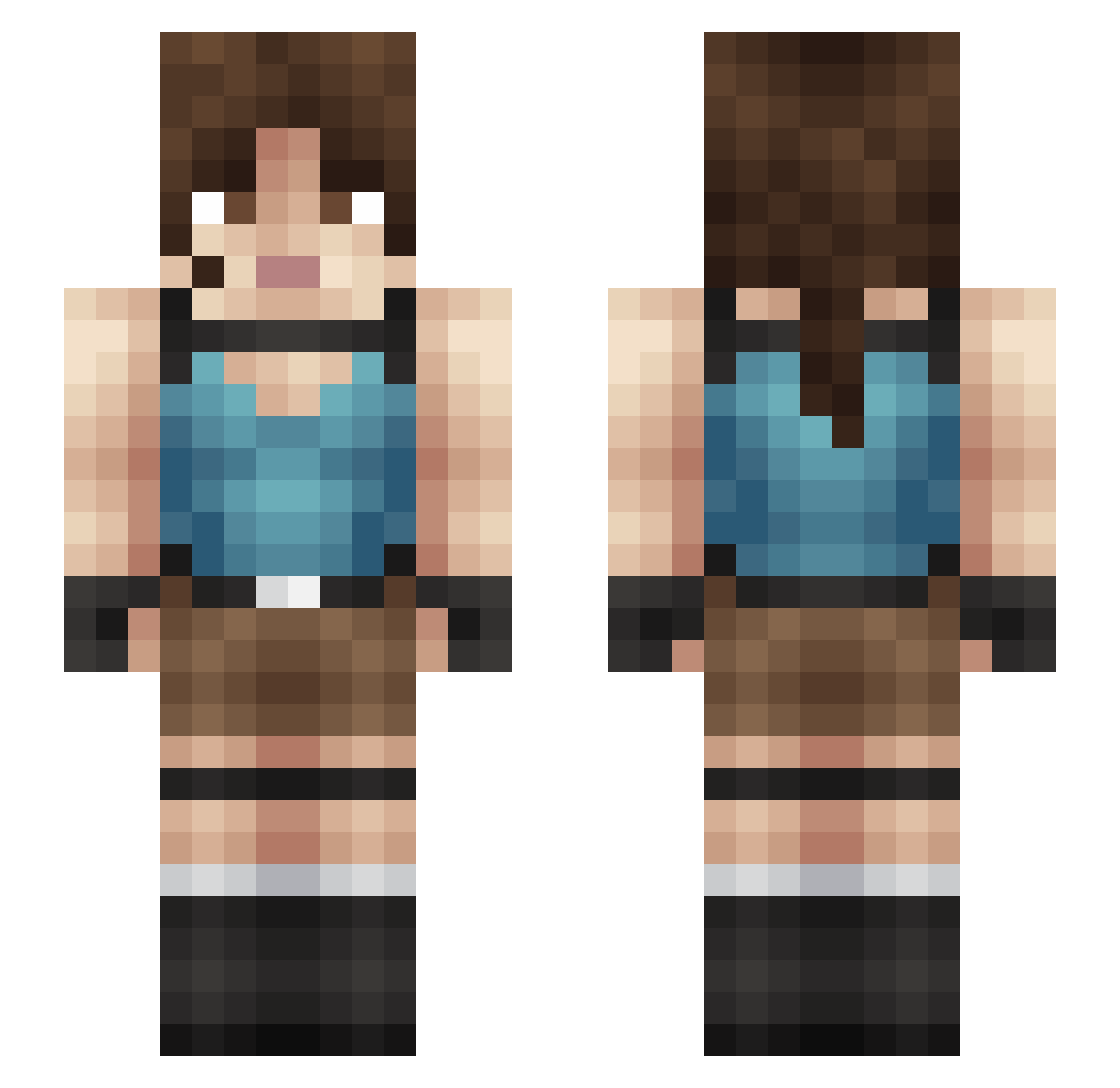 cmjayyyy Minecraft skin, front and back view