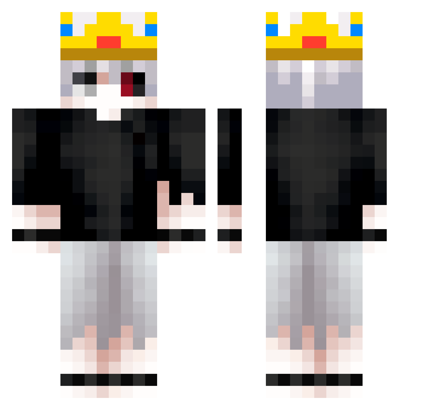 EmirhanA5434 Minecraft skin, front and back view