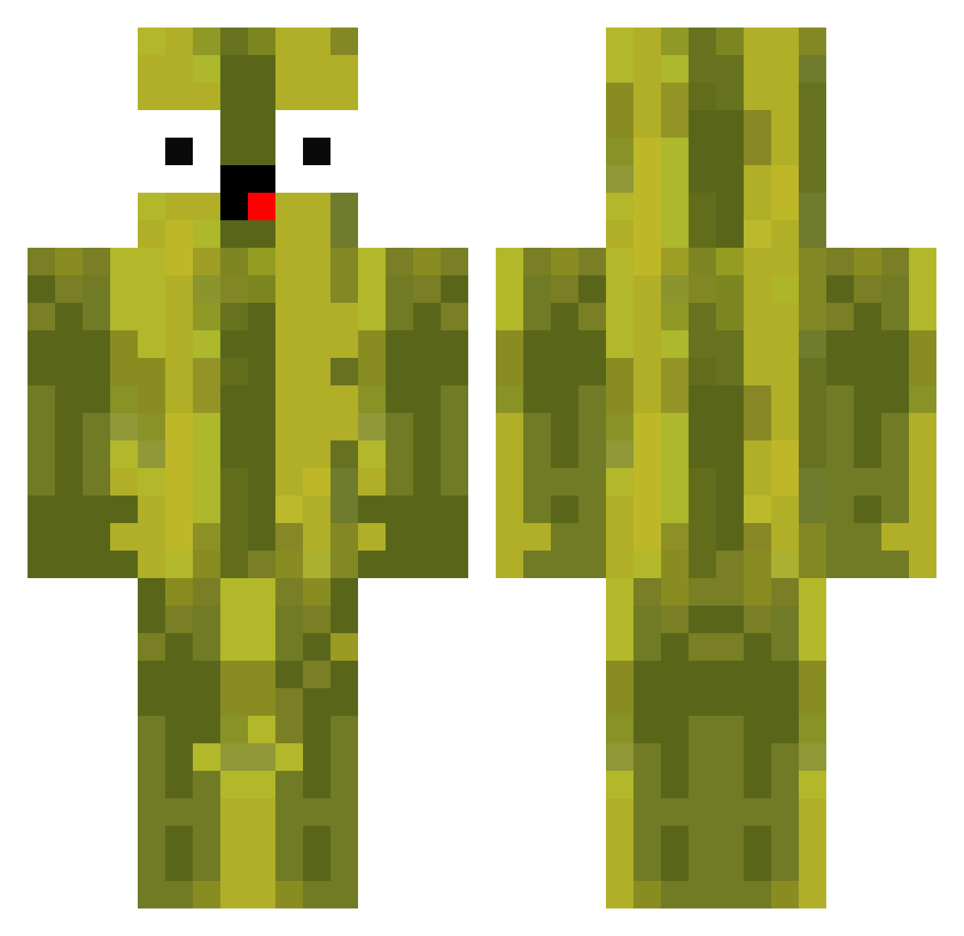 itz_4nt0n Minecraft skin, front and back view