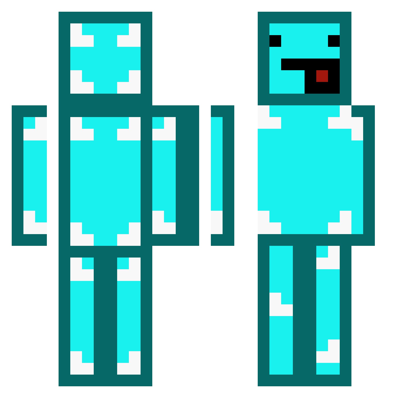 yavuzselimsafi Minecraft skin, front and back view