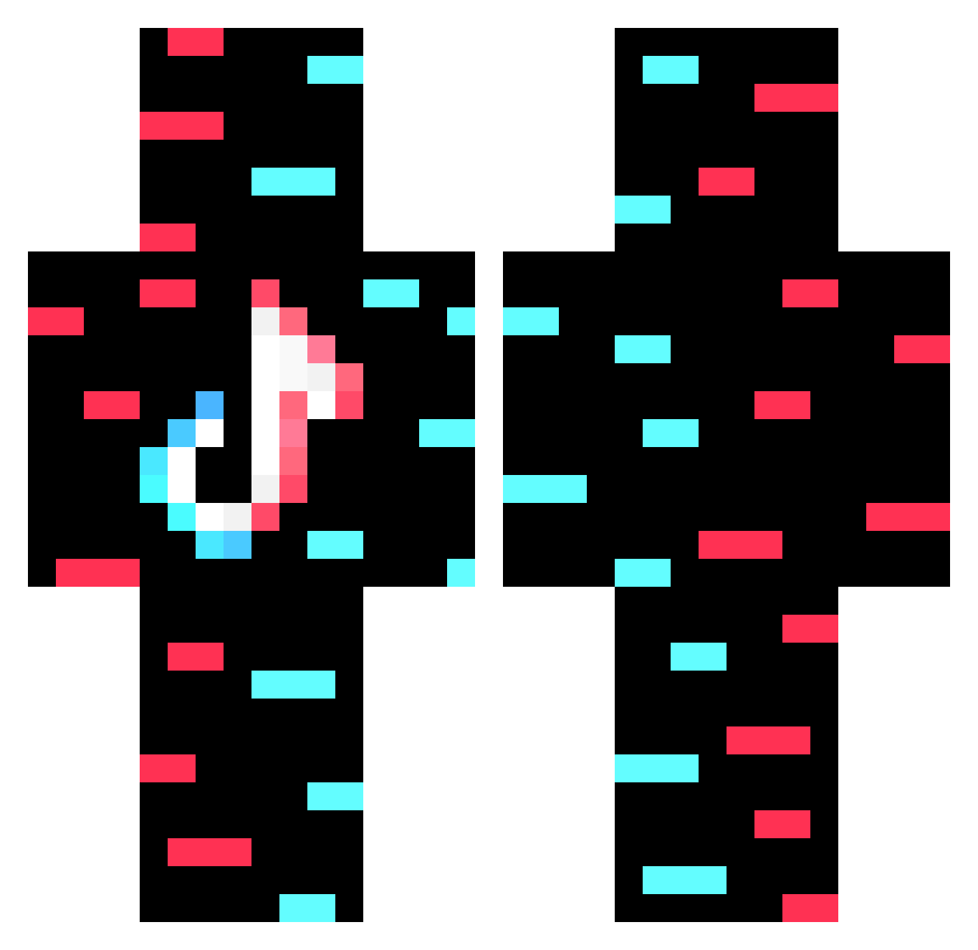 Caleb_Mcph Minecraft skin, front and back view