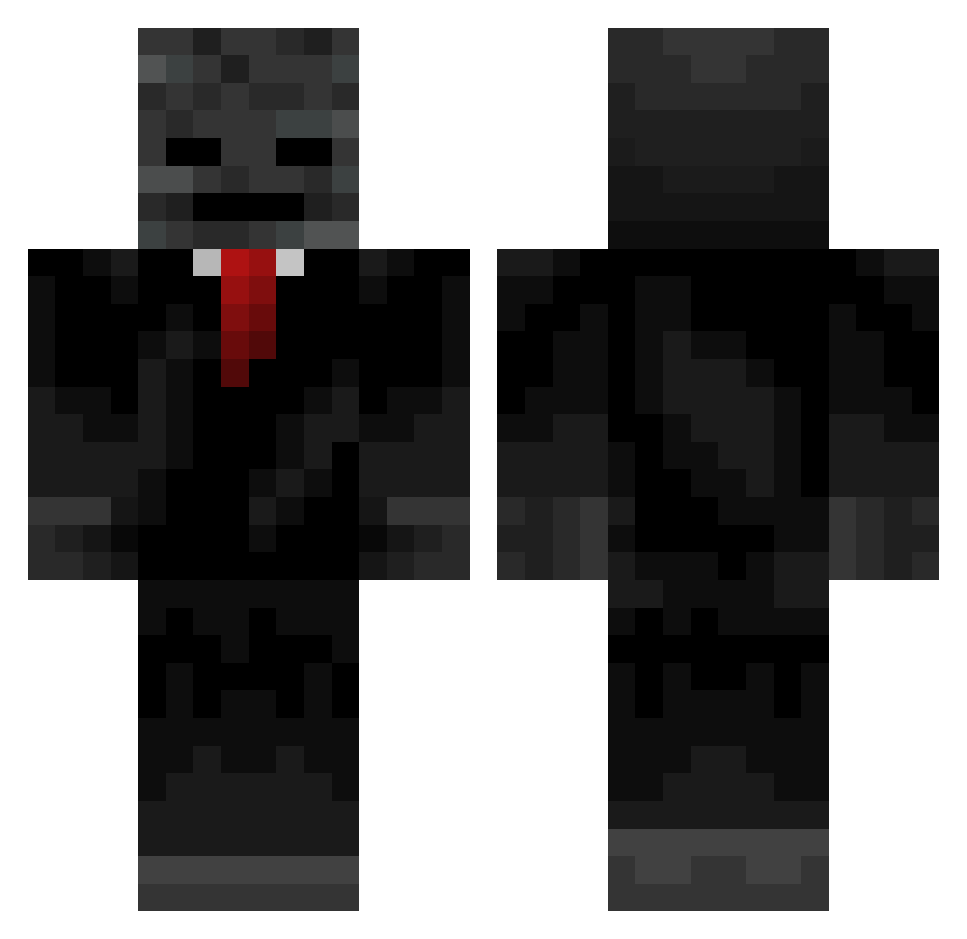 GroxMMC - wither skeleton Minecraft skin