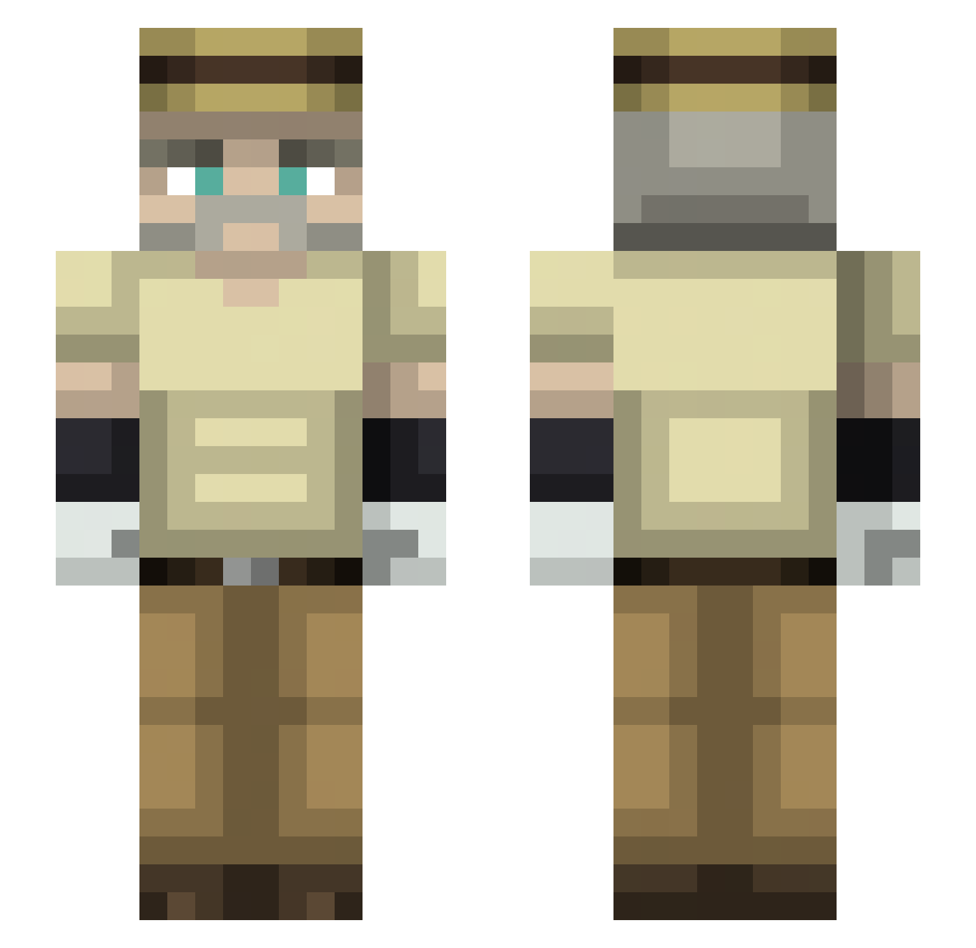 rayan_cmr Minecraft skin, front and back view