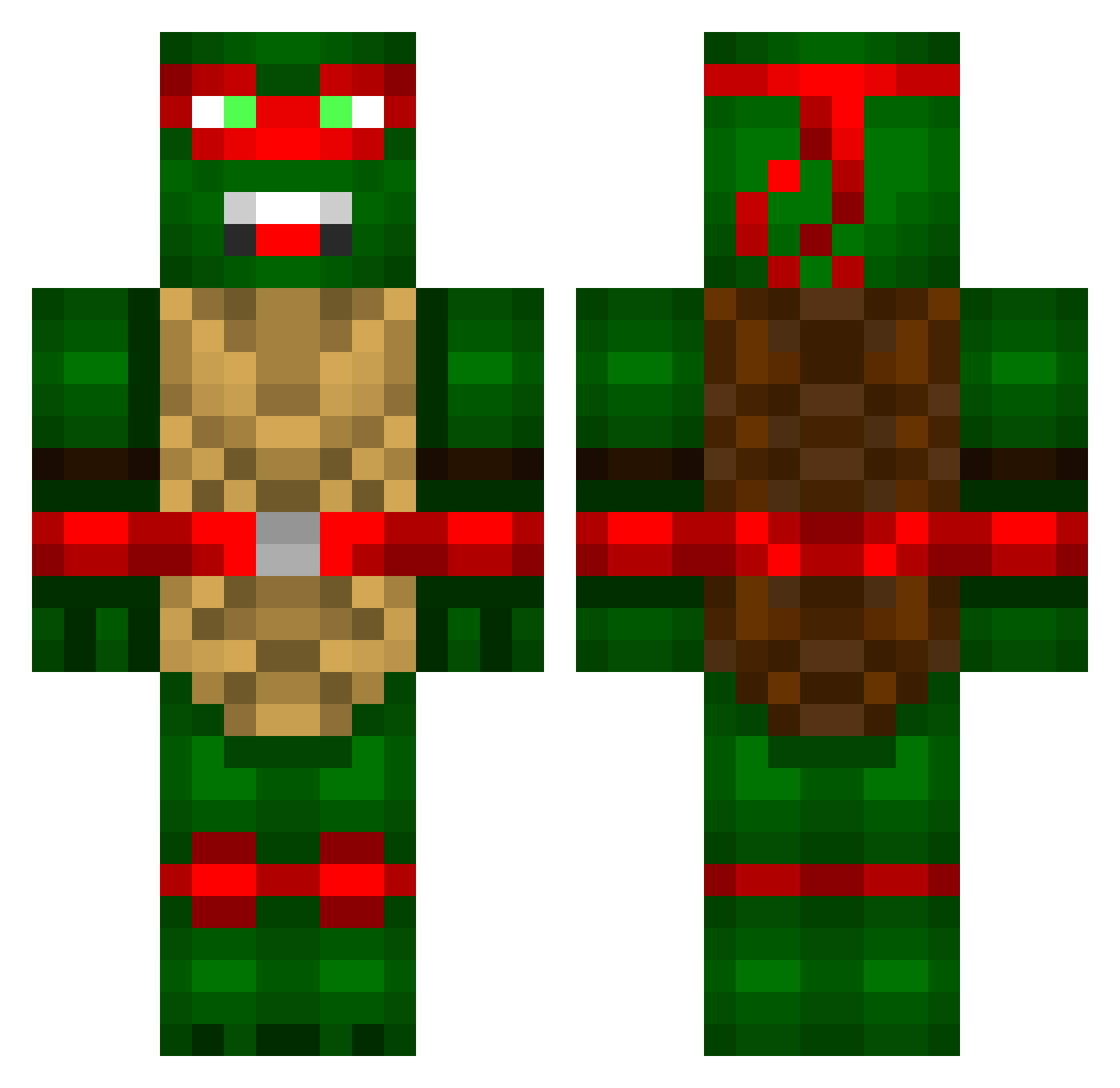 leo_norberg14 Minecraft skin, front and back view