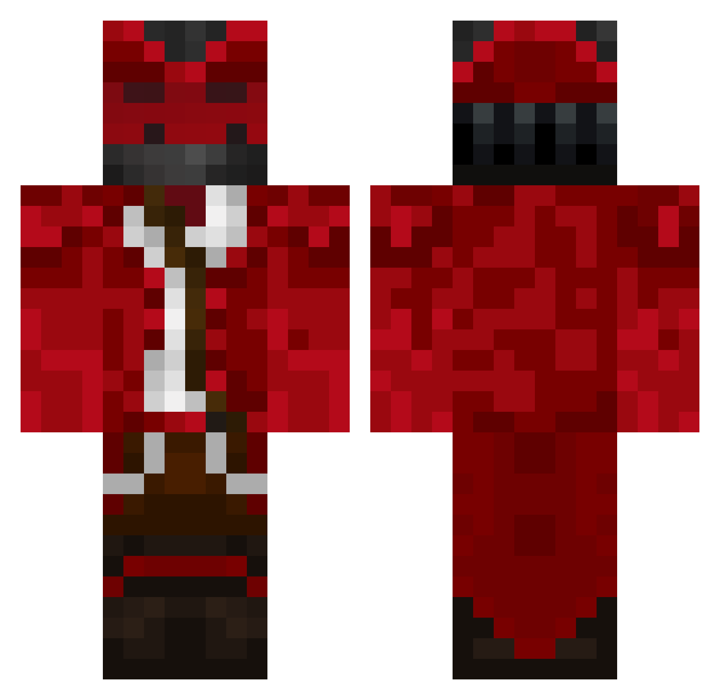 _AbyssalMC_ Minecraft skin, front and back view