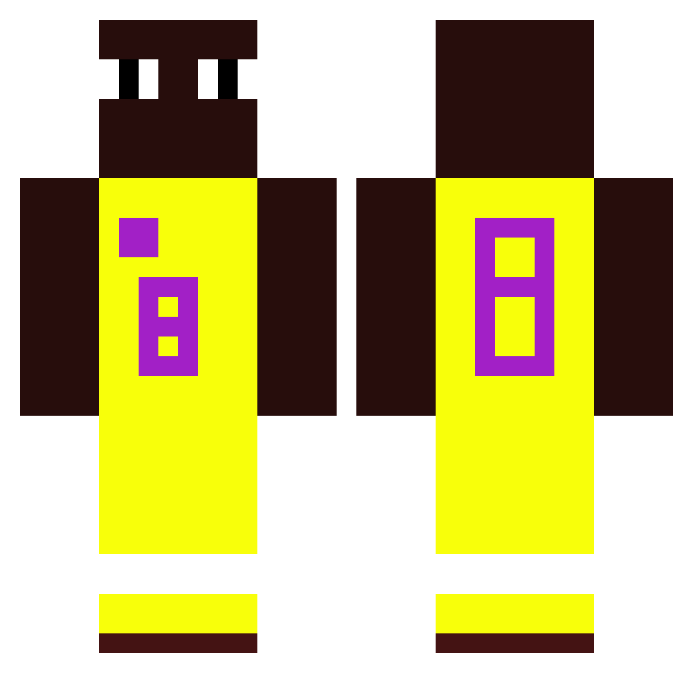 mexican_salsa420 Minecraft skin, front and back view