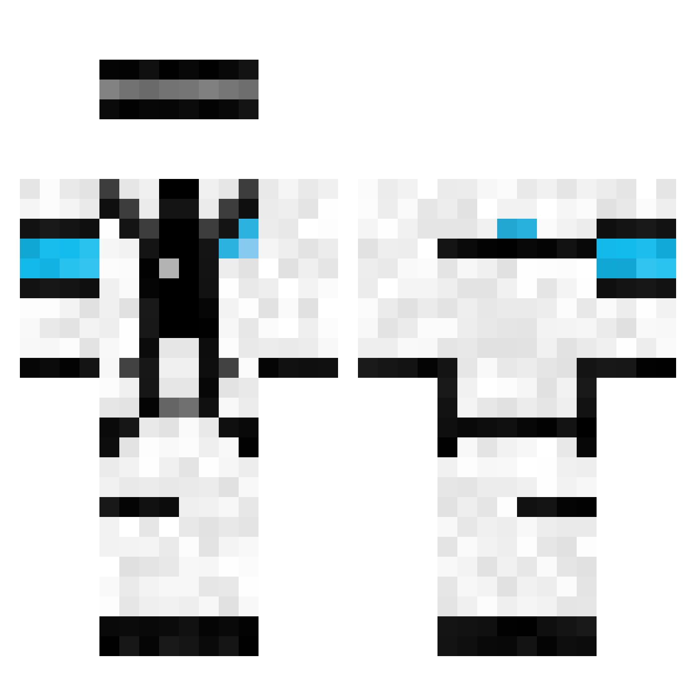 _LILOR_ Minecraft skin, front and back view