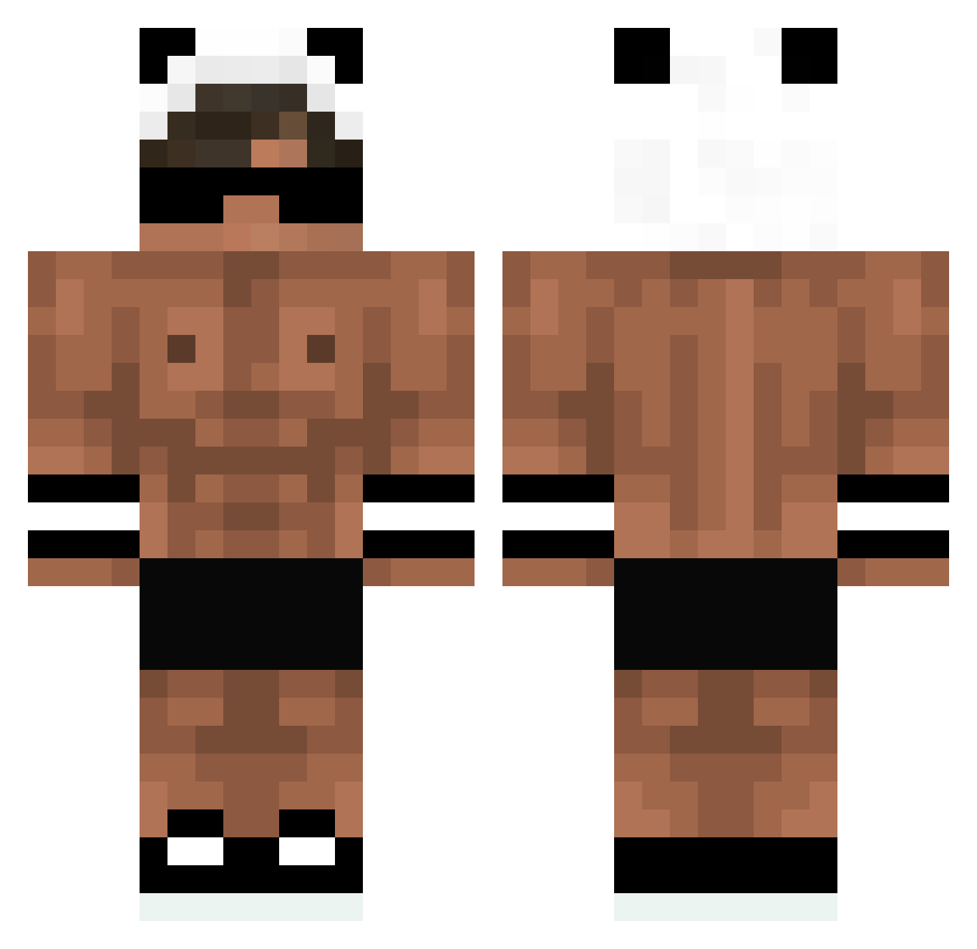 _Paulim_Pinho_ Minecraft skin, front and back view