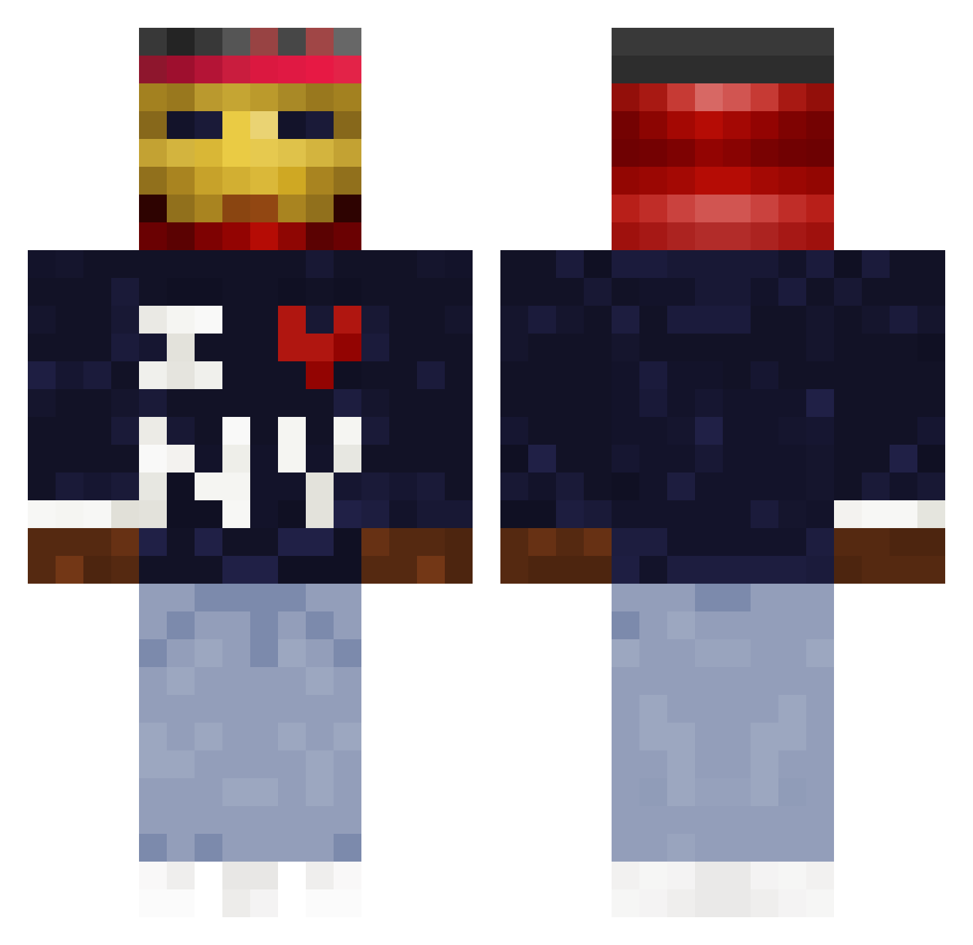 seangreen12 Minecraft skin, front and back view