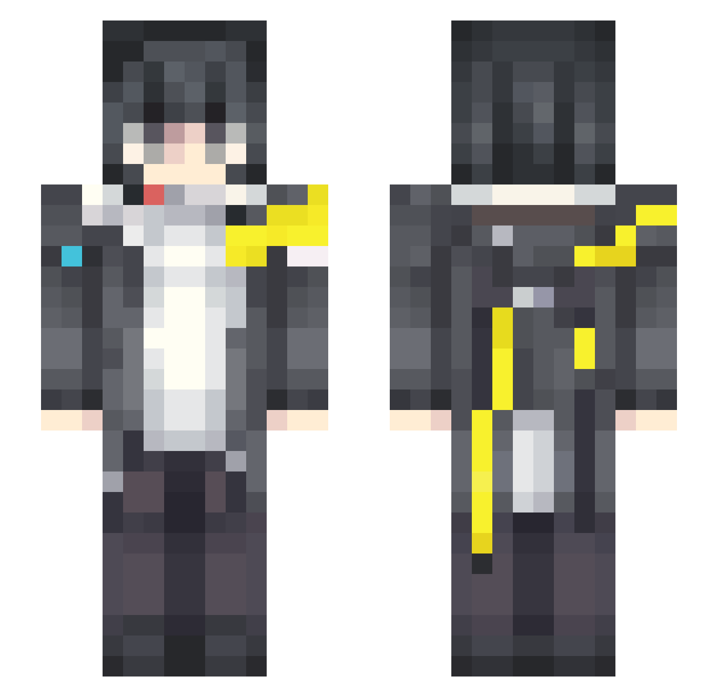 Xucp - techwear Minecraft skin