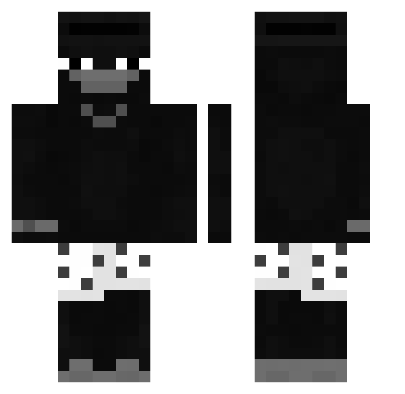 Alper61_en Minecraft skin, front and back view