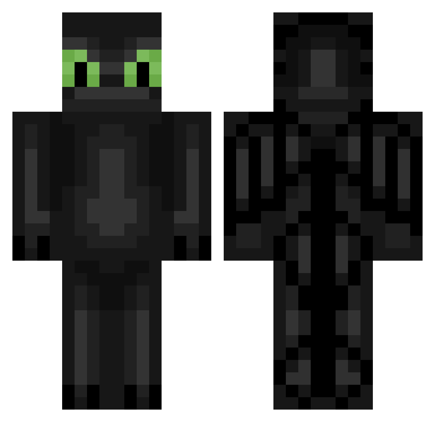 boomboomprauw Minecraft skin, front and back view