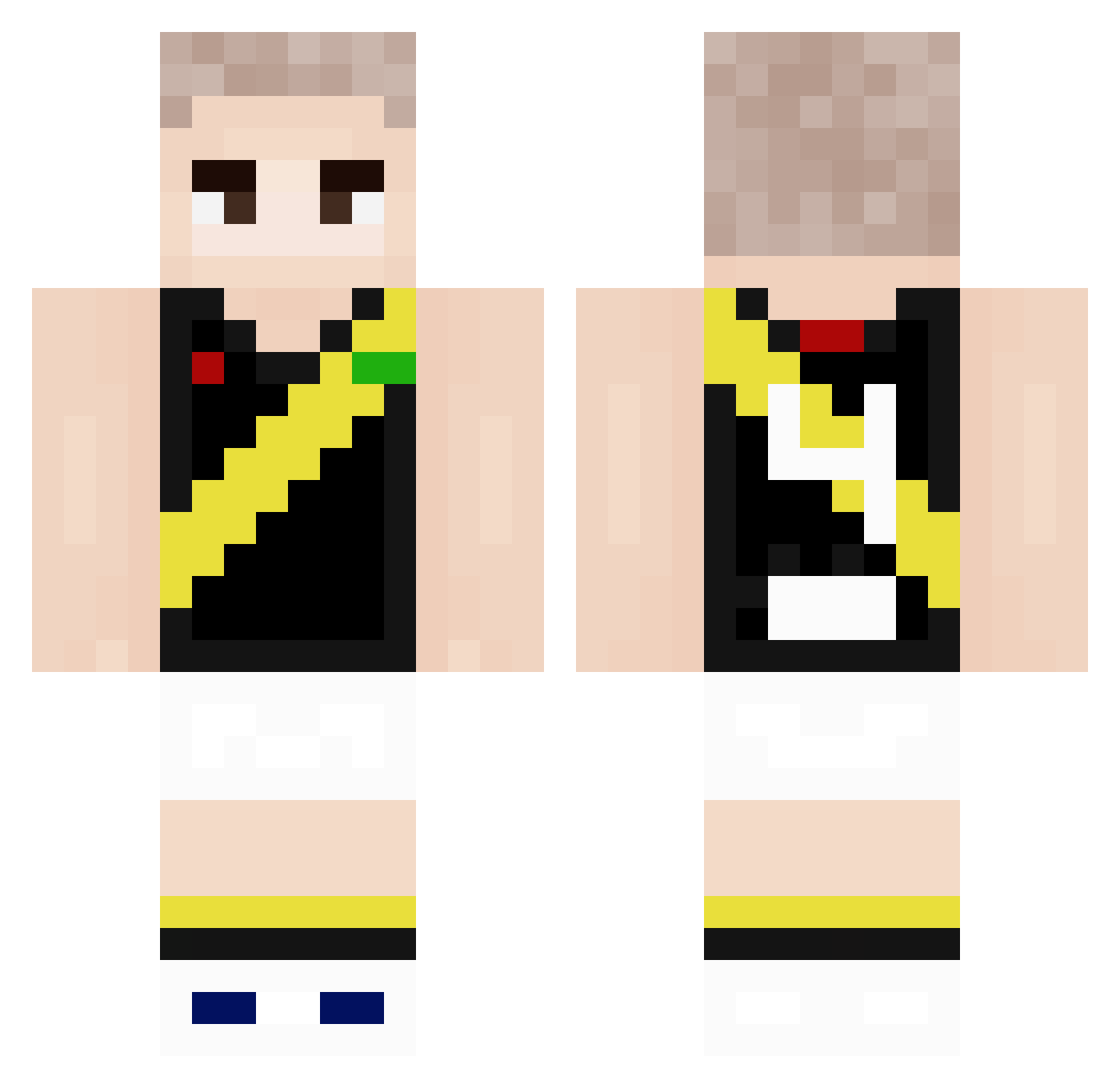 shadowgamer_1103 Minecraft skin, front and back view