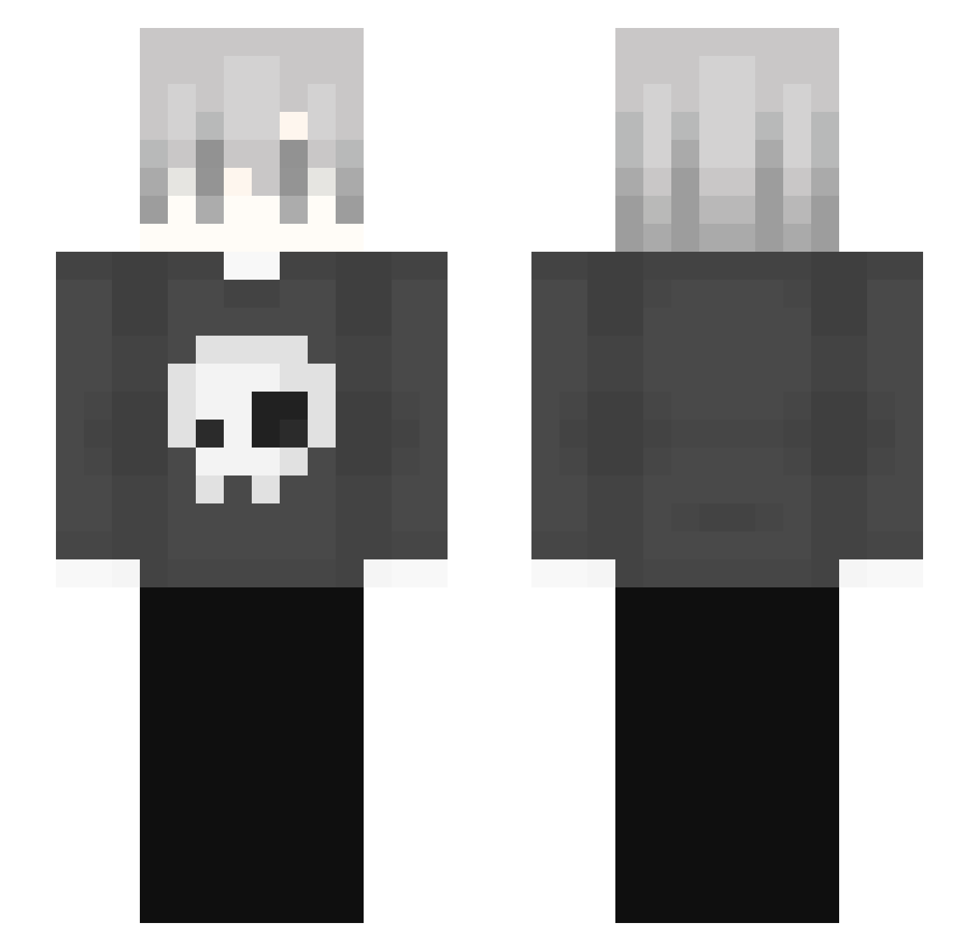 mohsenmohsen9191 Minecraft skin, front and back view