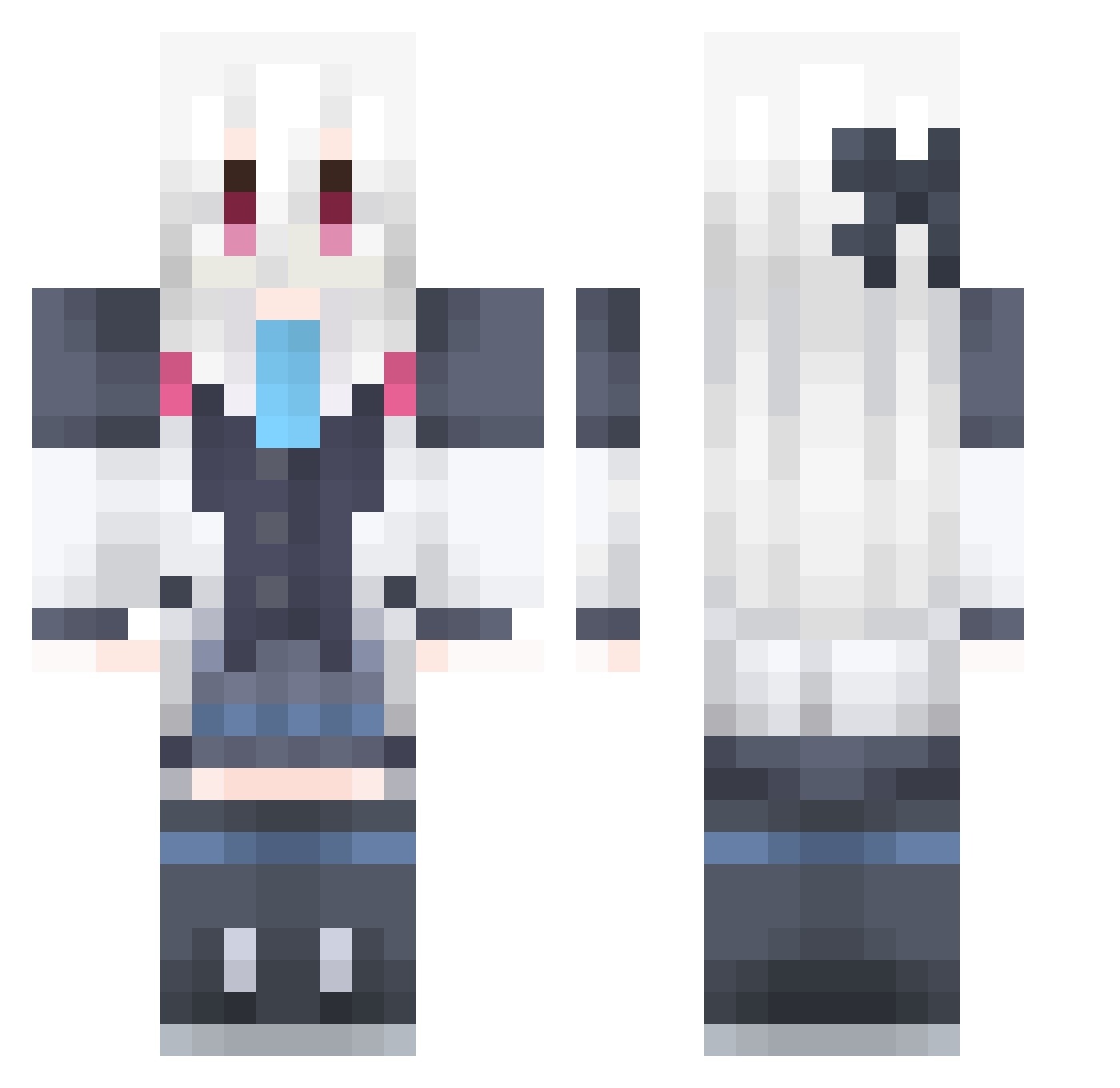 whyy_tp6ej04_OuO Minecraft skin, front and back view
