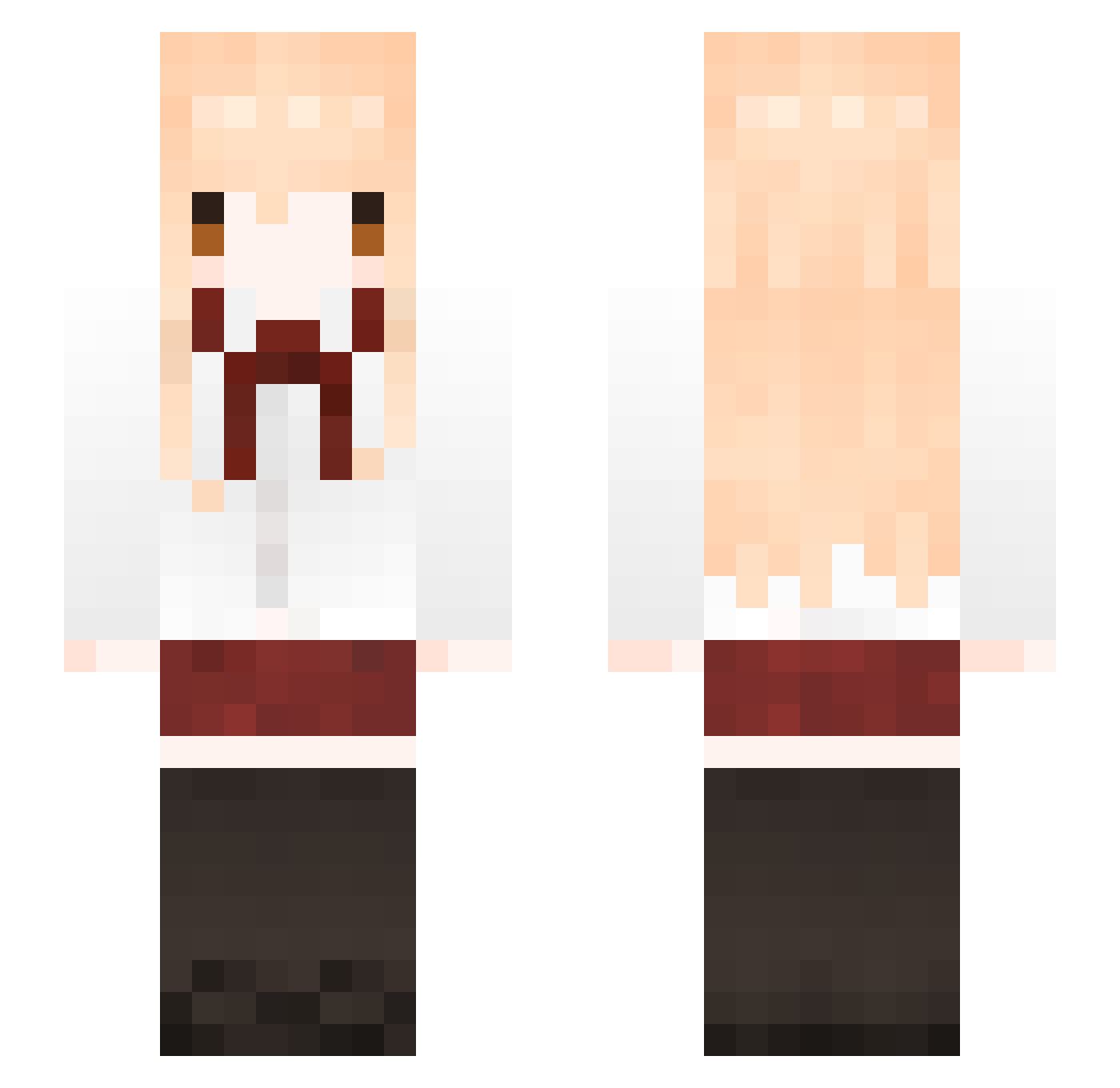 Sheffee_ Minecraft skin, front and back view