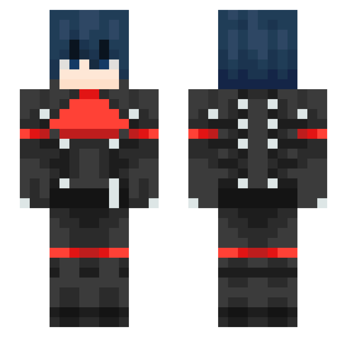 MyatezhSerzhant Minecraft skin, front and back view