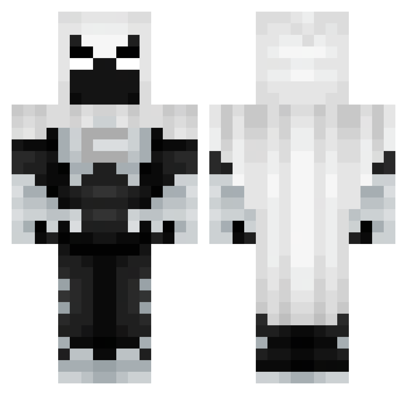 TheDogoIsCujo Minecraft skin, front and back view